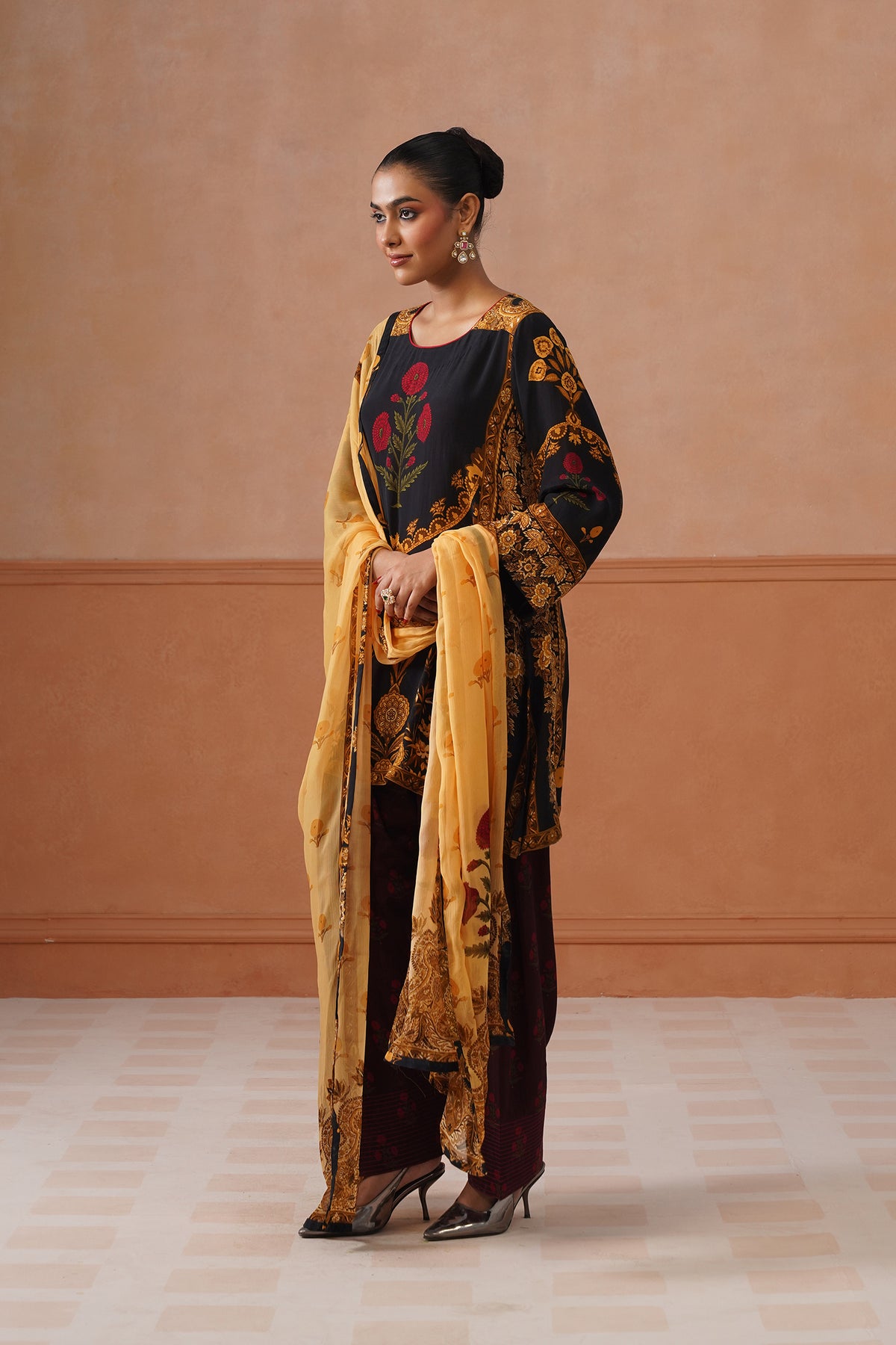Areeba Crepe Printed Suit Set