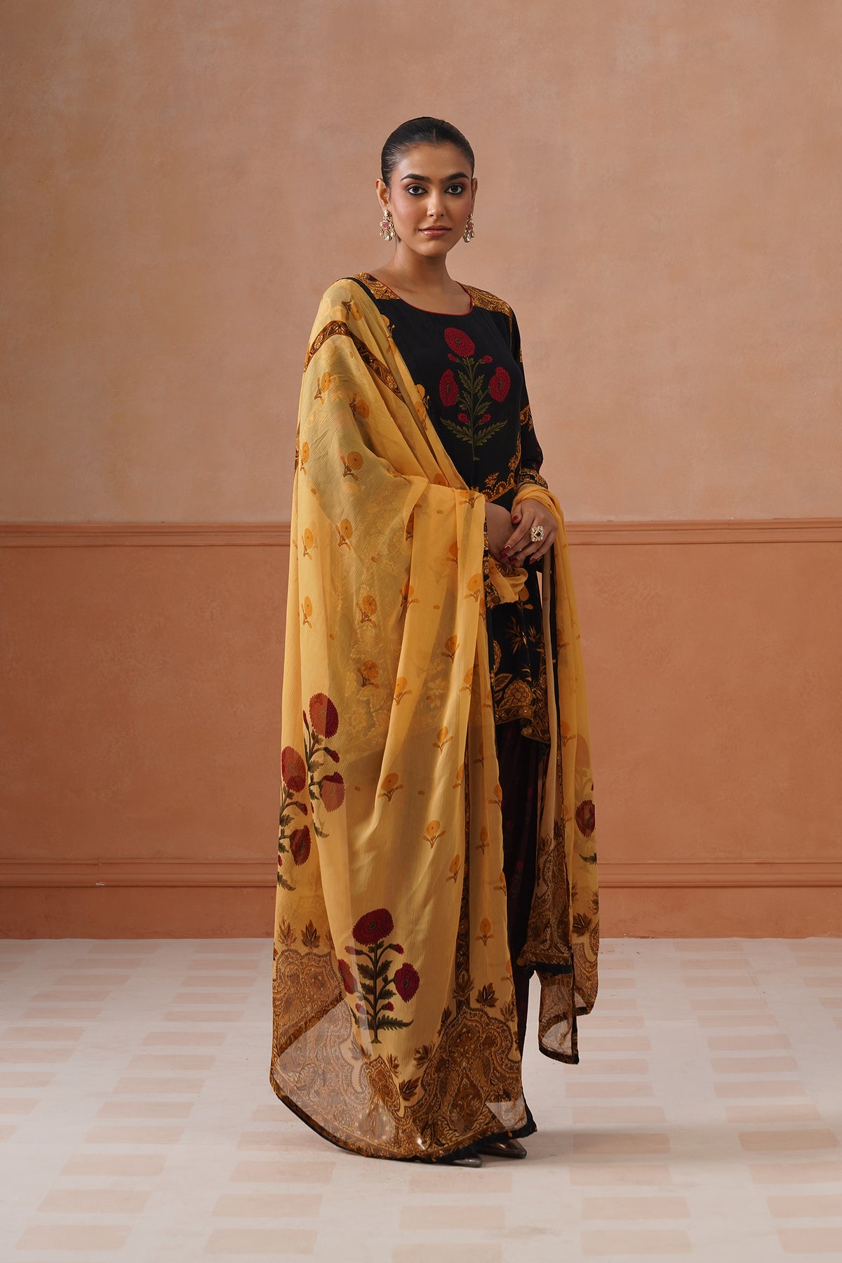Areeba Crepe Printed Suit Set