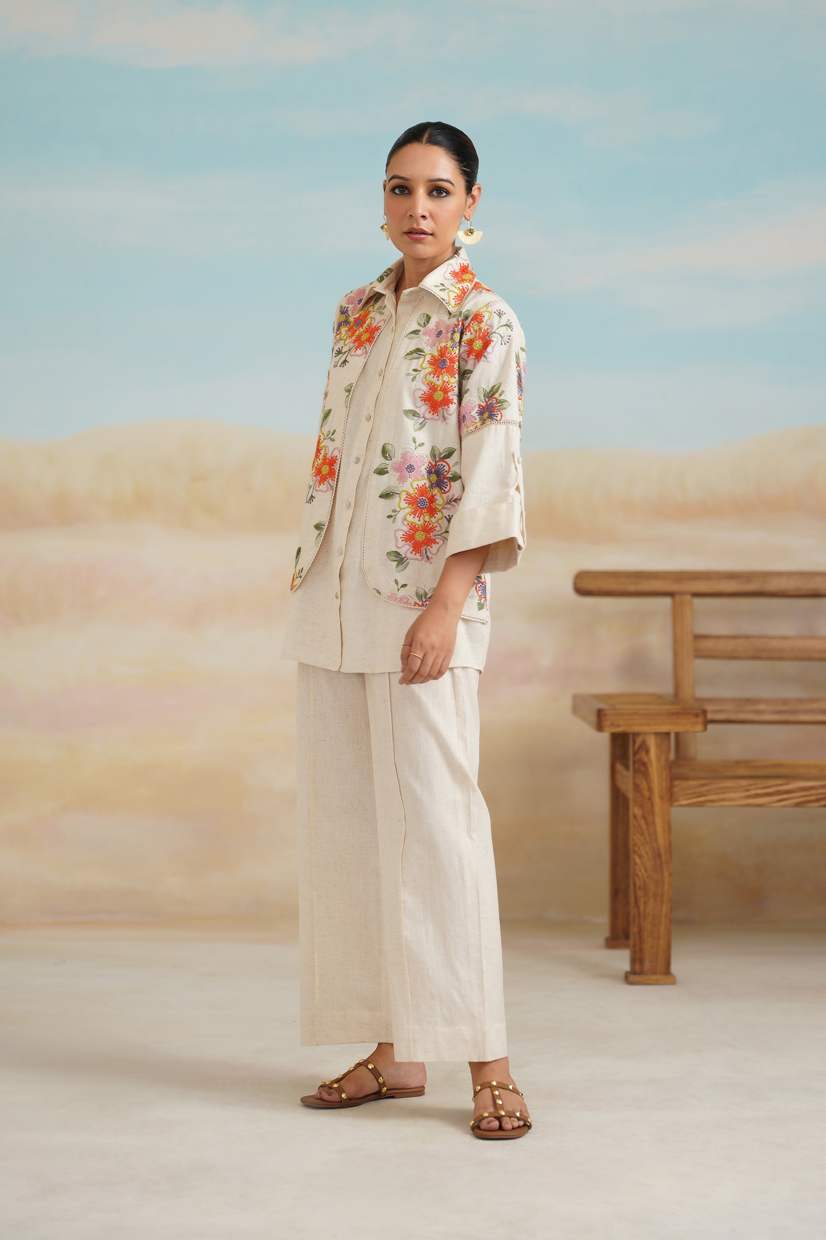 Cool Natural Cotton Matching Set