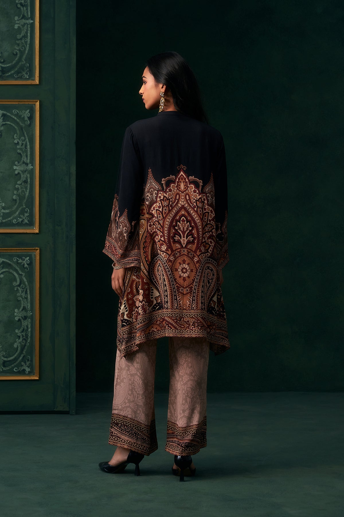 Ruhab Crepe Printed Suit Set