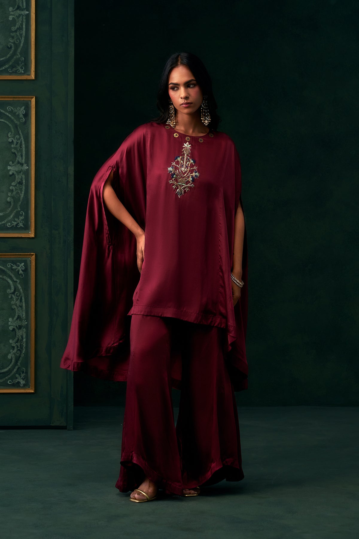 Nareen Crepe Embroidered Matching Set
