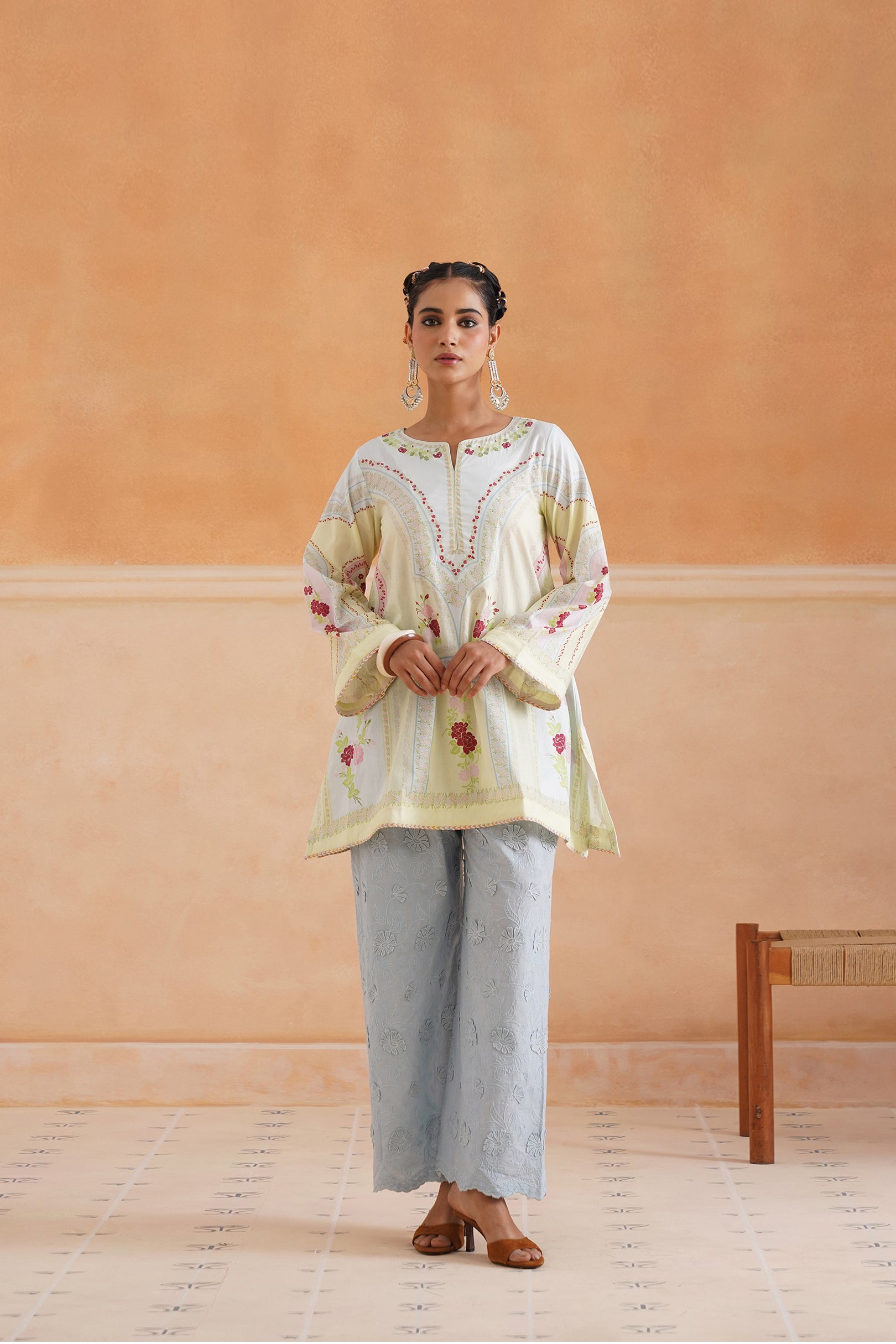 Anila Cotton Printed Matching Set - Neetika Chopra