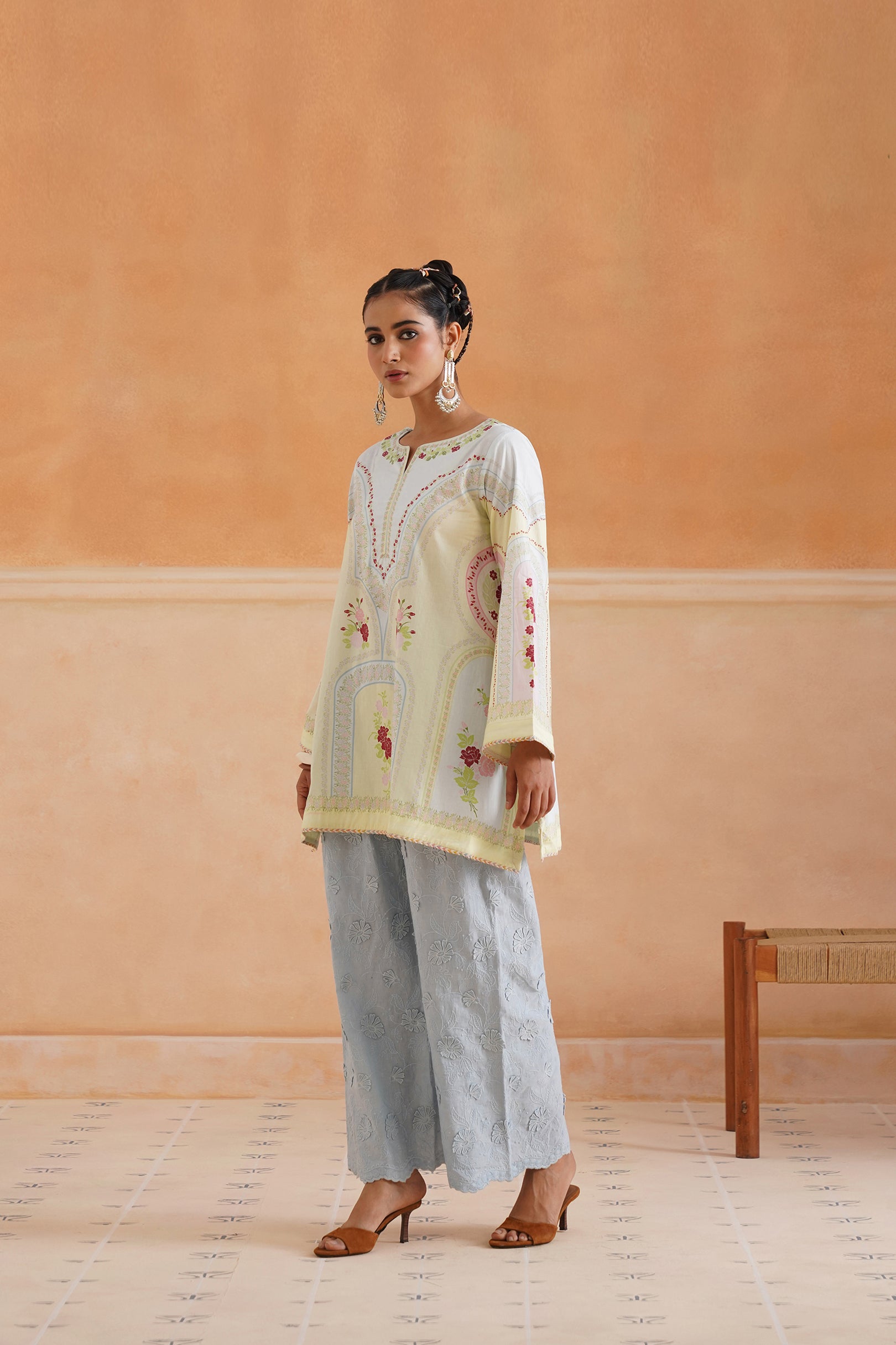 Anila Cotton Printed Matching Set - Neetika Chopra