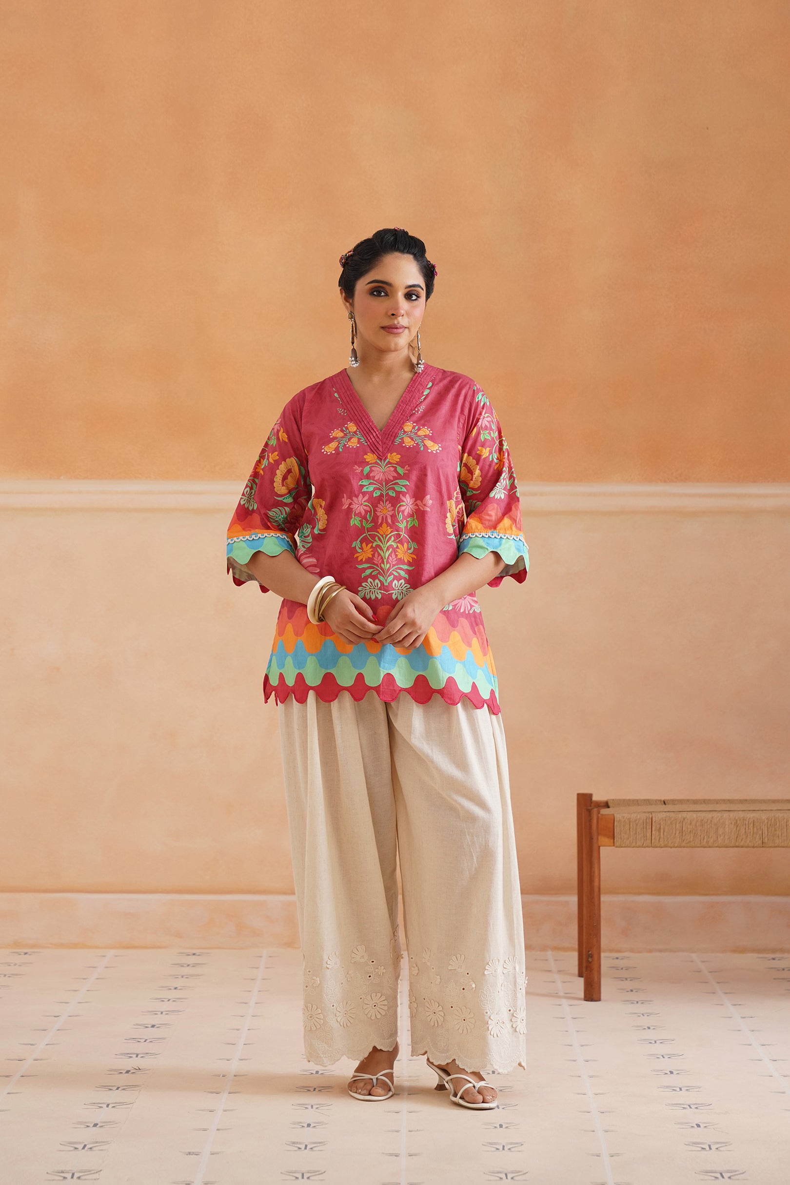 Erisha Cotton Printed Matching Set - Neetika Chopra