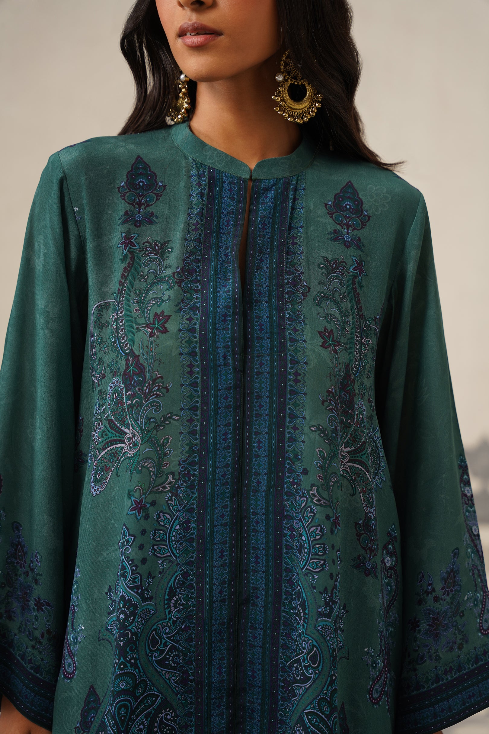 Noor Crepe Printed Suit Set