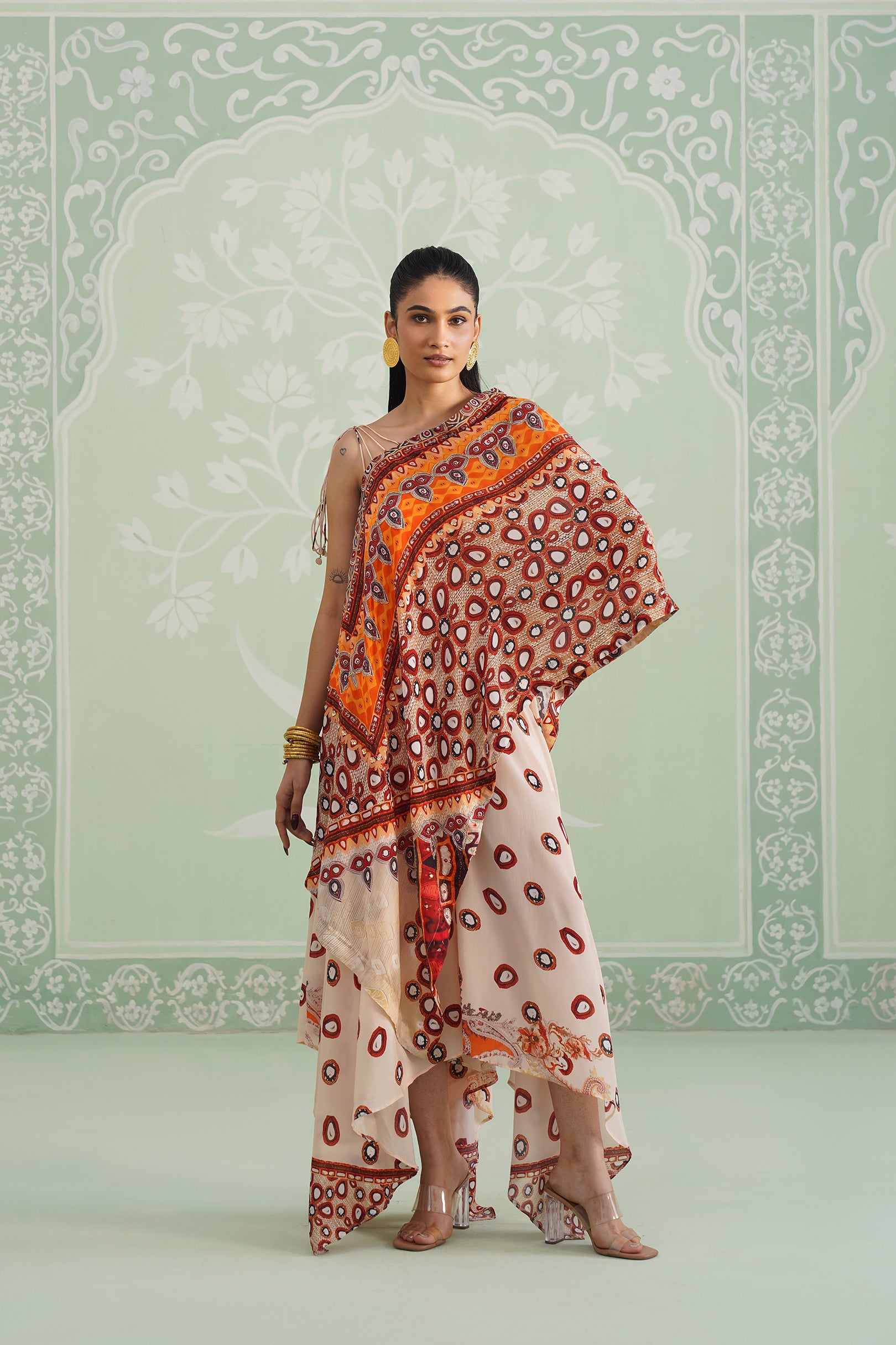 Pankhuri Printed Crepe Matching Set