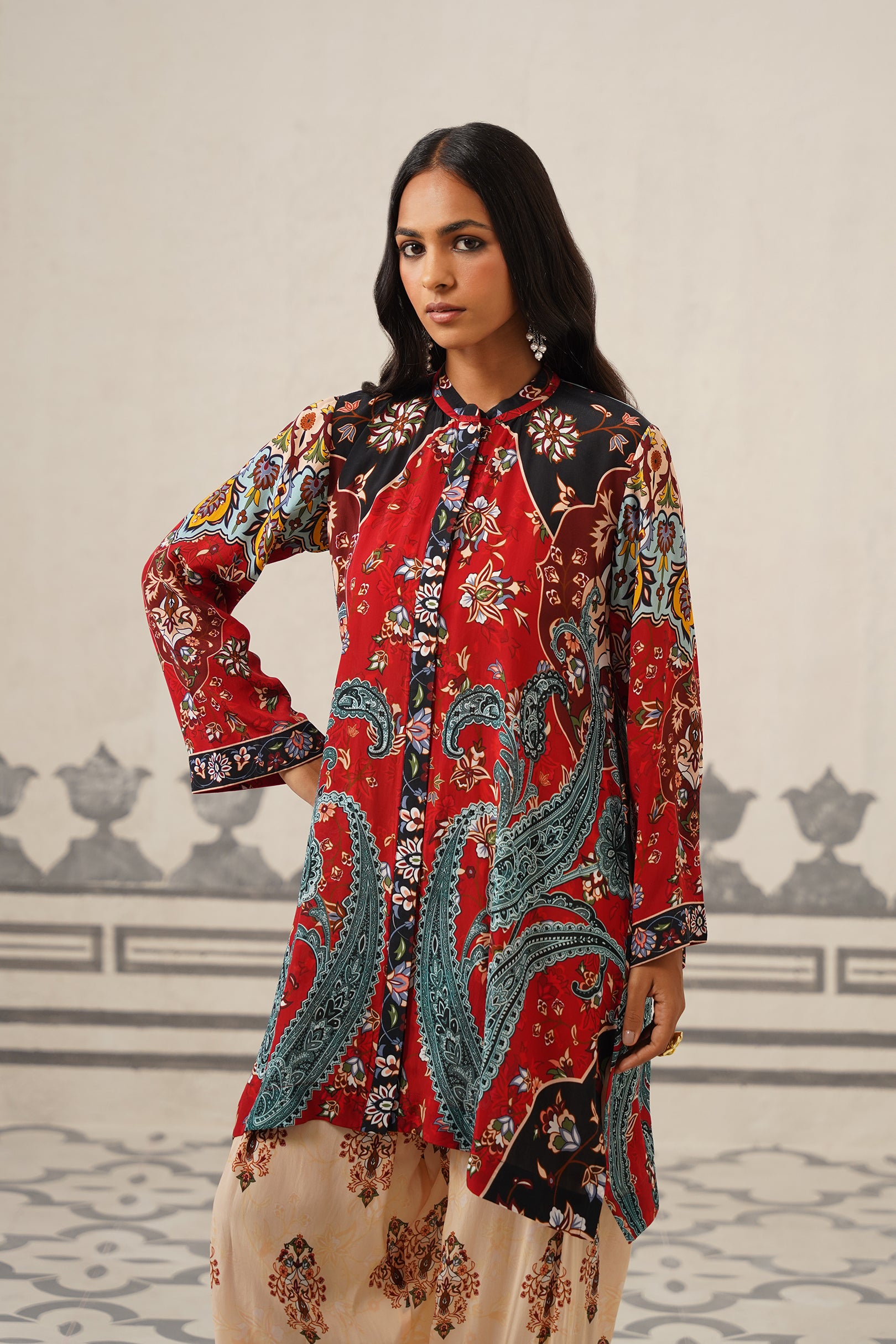 Gauri Crepe Printed Suit Set