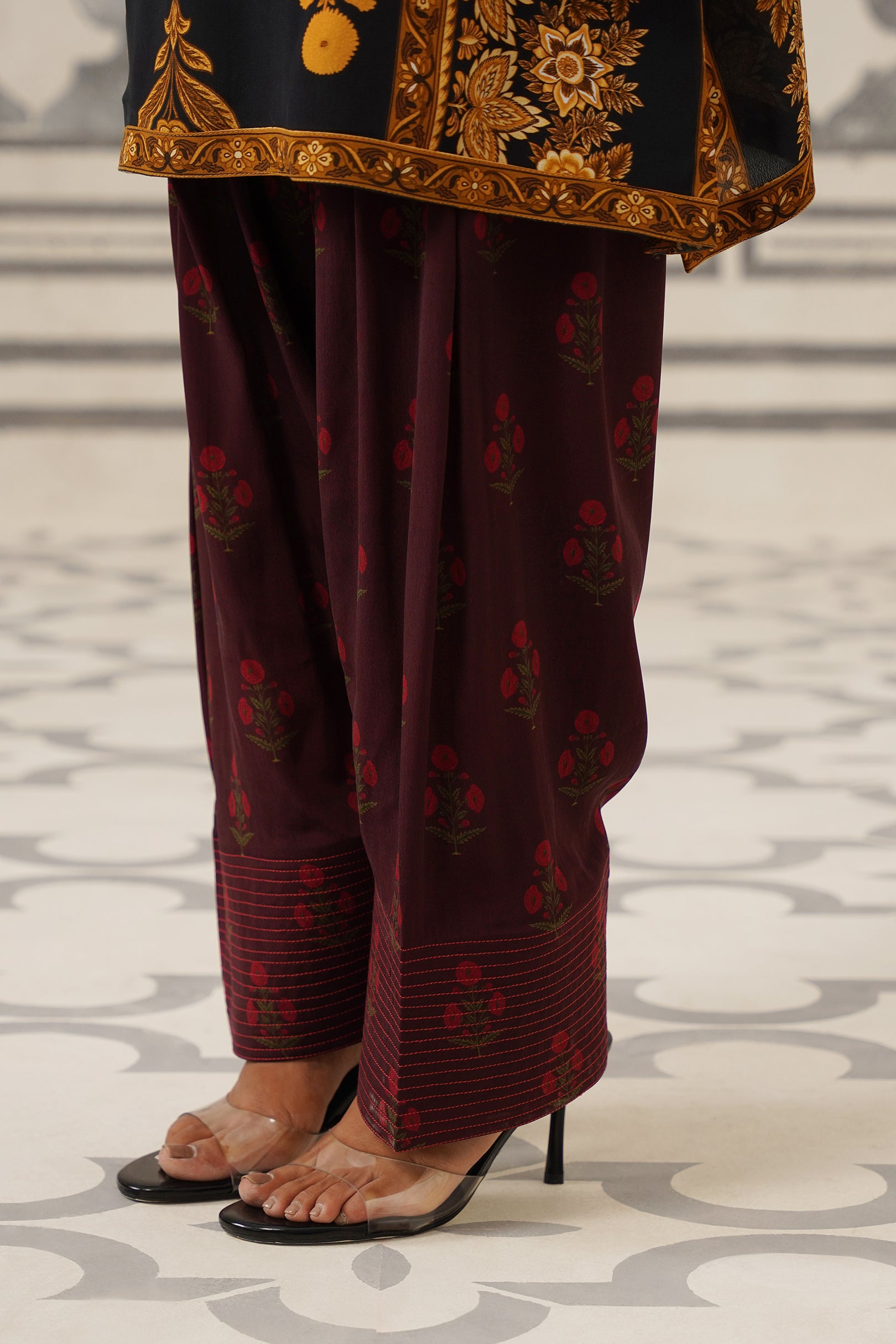 Areeba Crepe Printed Suit Set