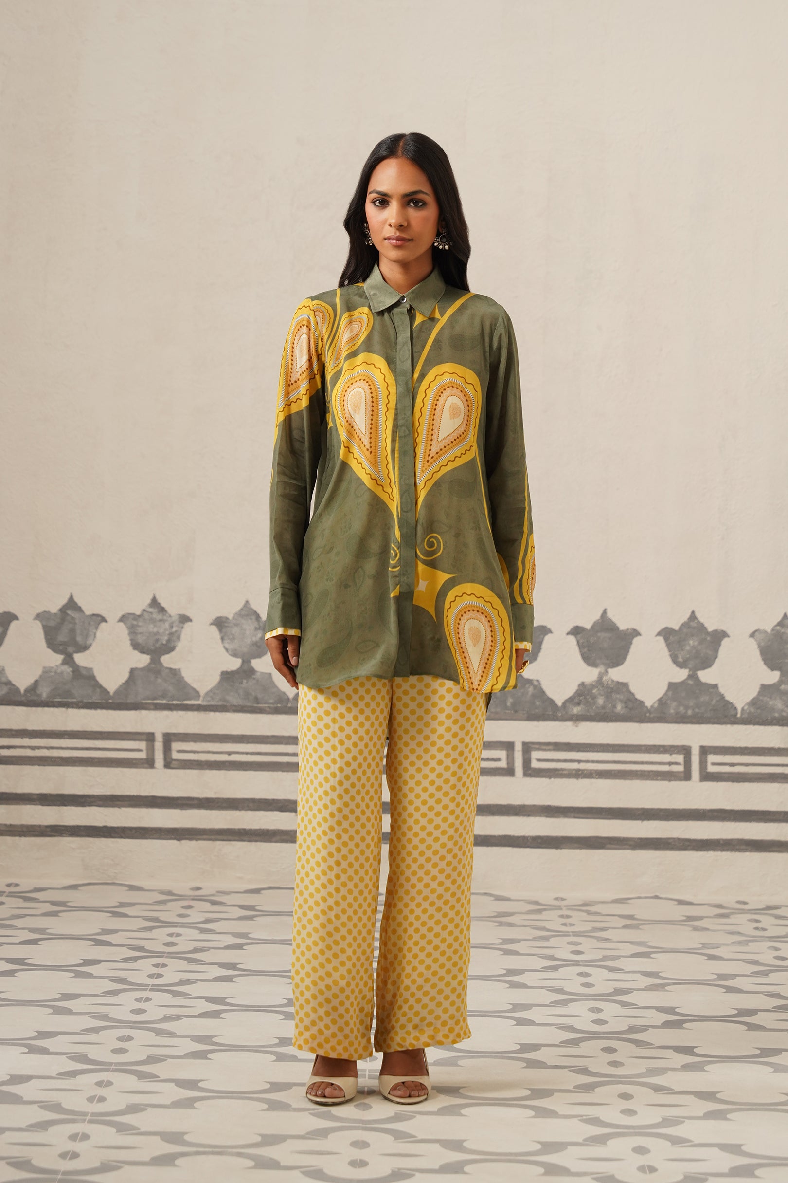 Tiana Crepe Printed Matching Set
