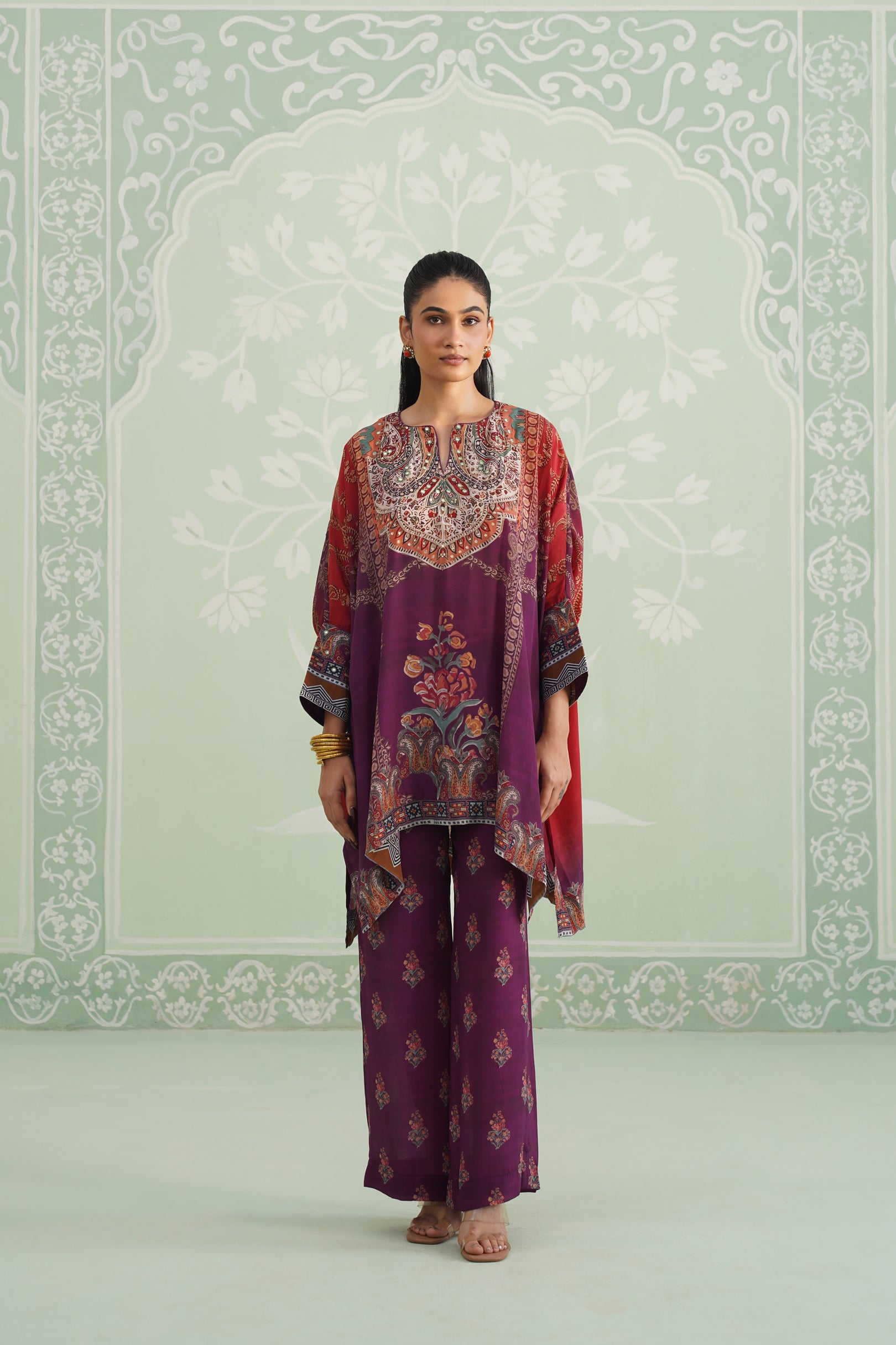 Navya Printed Crepe Matching Set