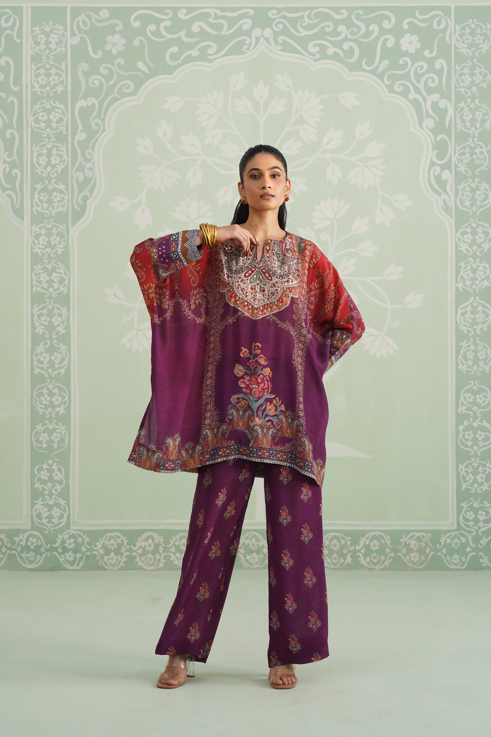 Navya Printed Crepe Matching Set