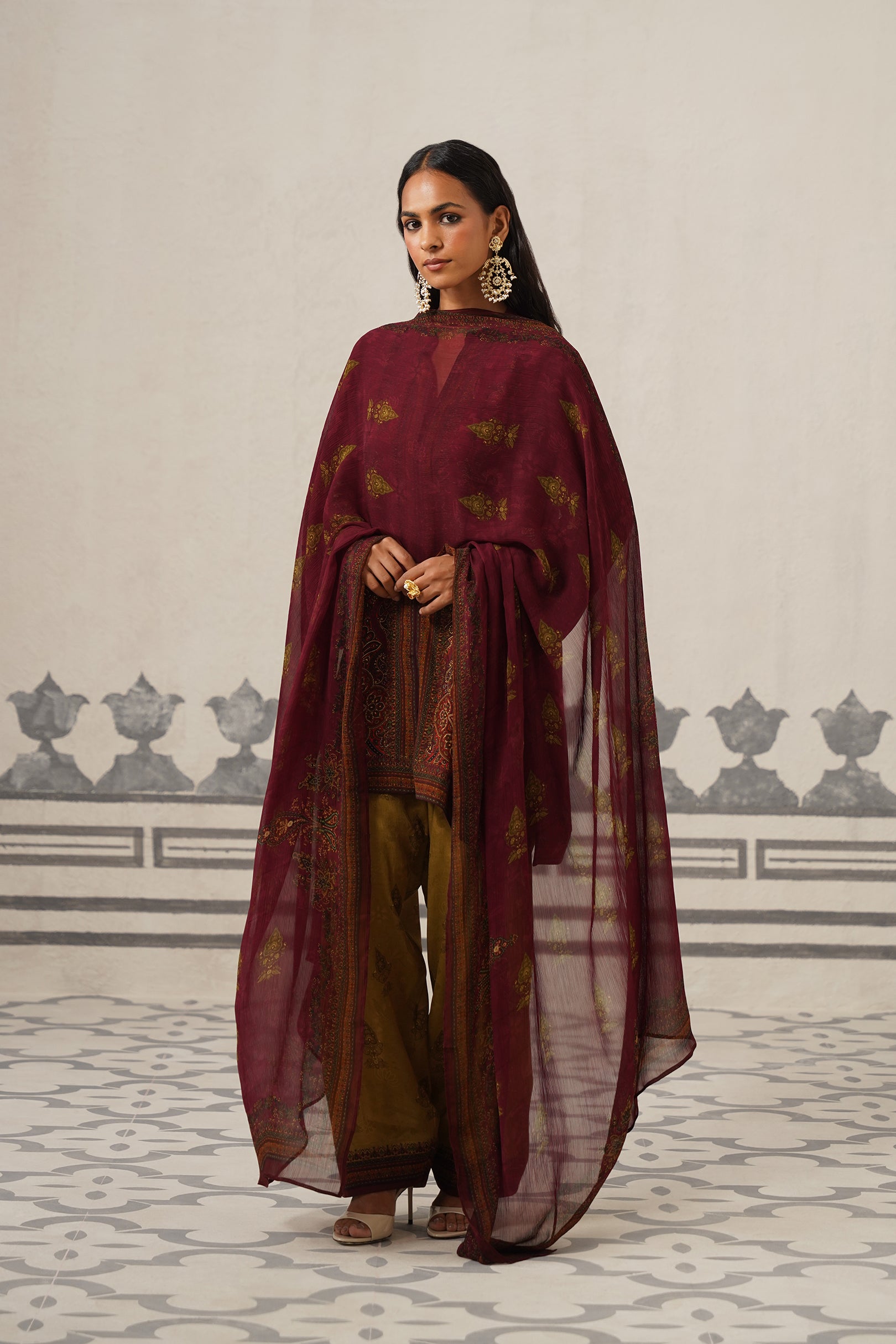 Miraaya Crepe Printed Suit Set
