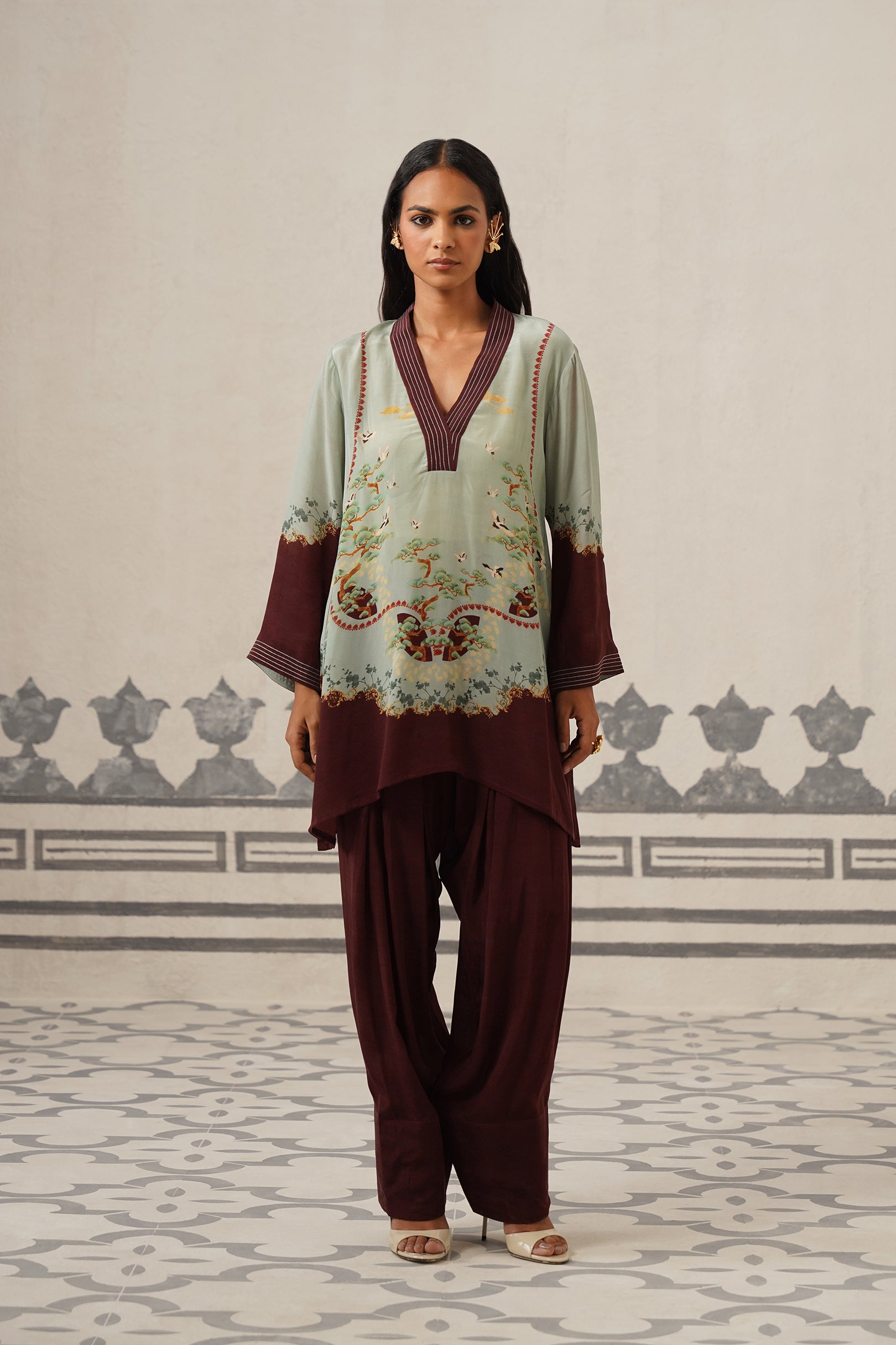 Eesha Crepe Printed Matching Set