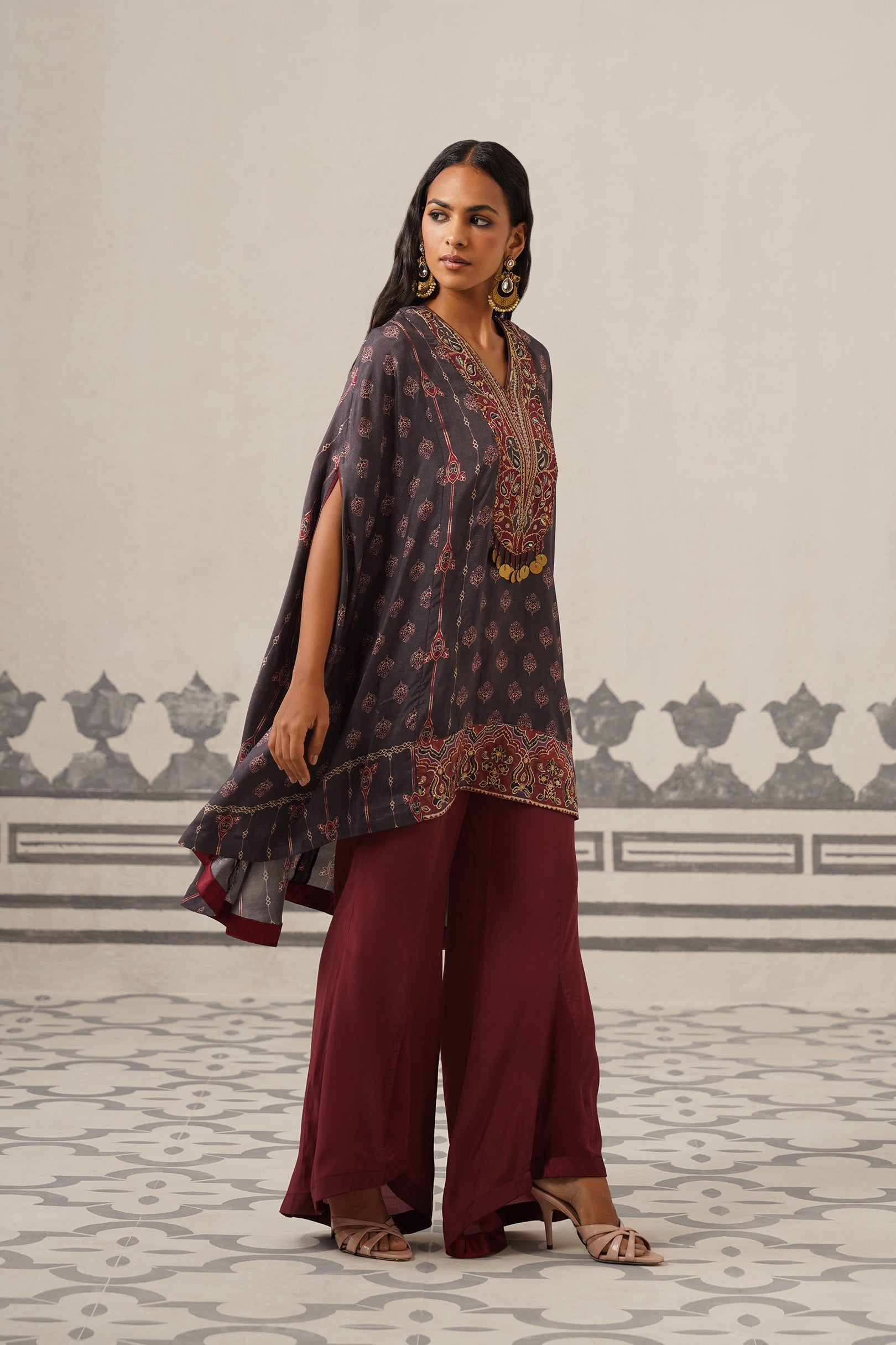 Sameera Muslin Printed Embroidered Matching Set