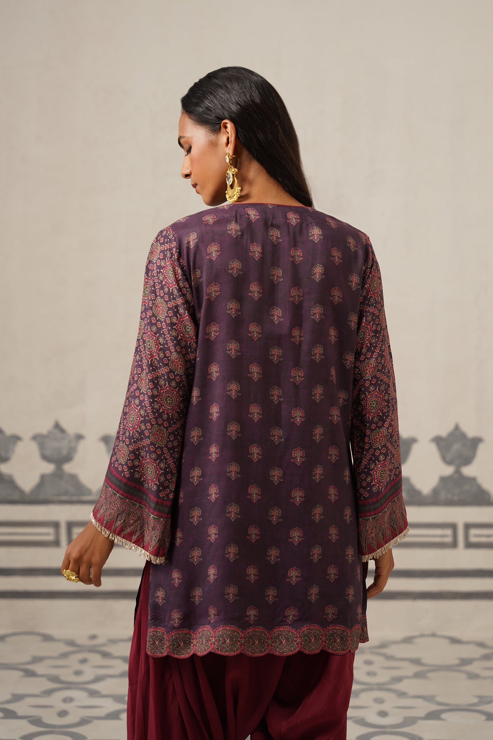 Rania Muslin Printed Embroidered Suit Set