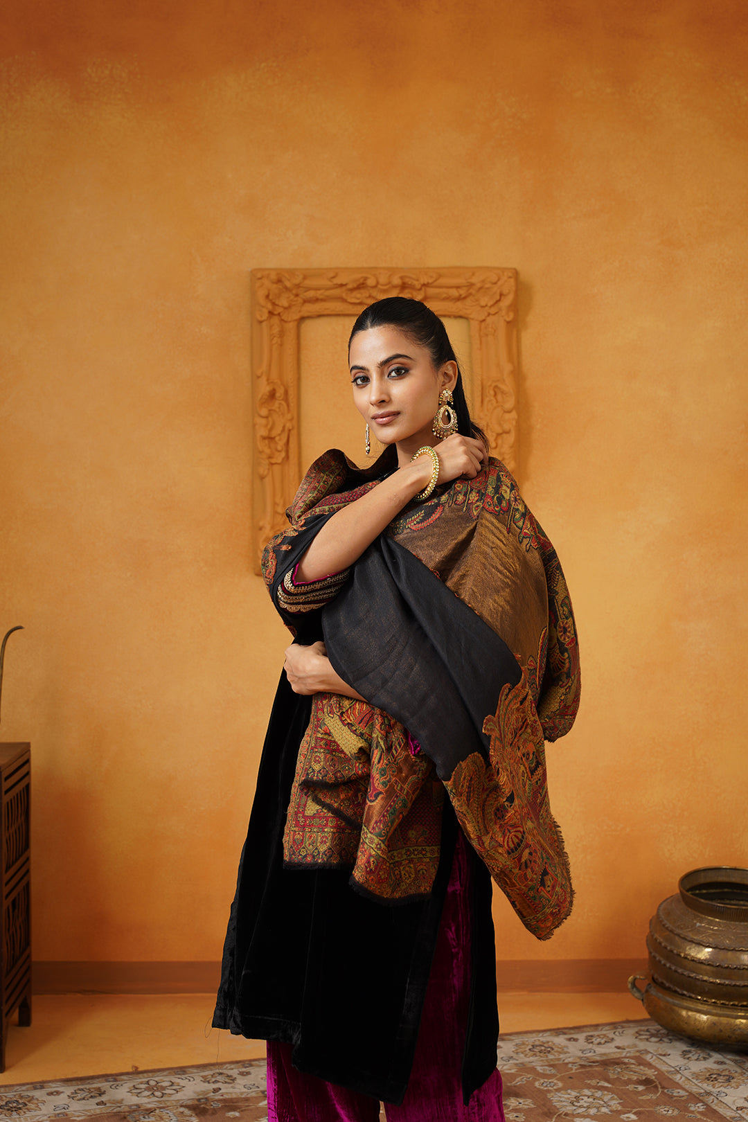 Moonlight Kaani Shawl - Neetika Chopra