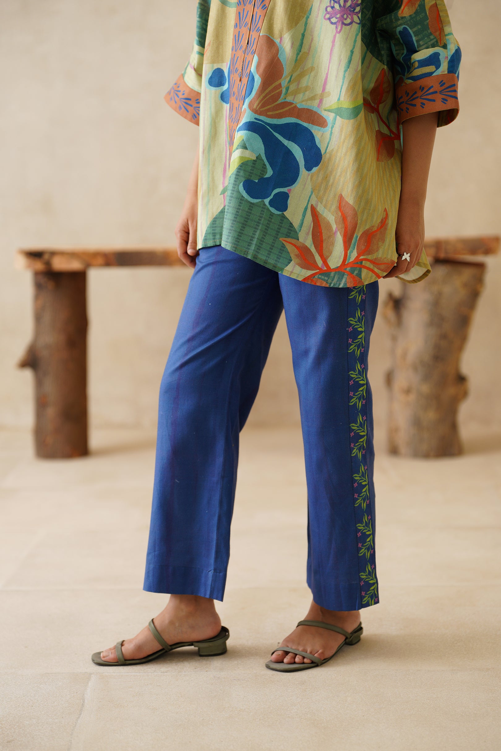 Aangan Flex Cotton Printed Matching Set - Neetika Chopra