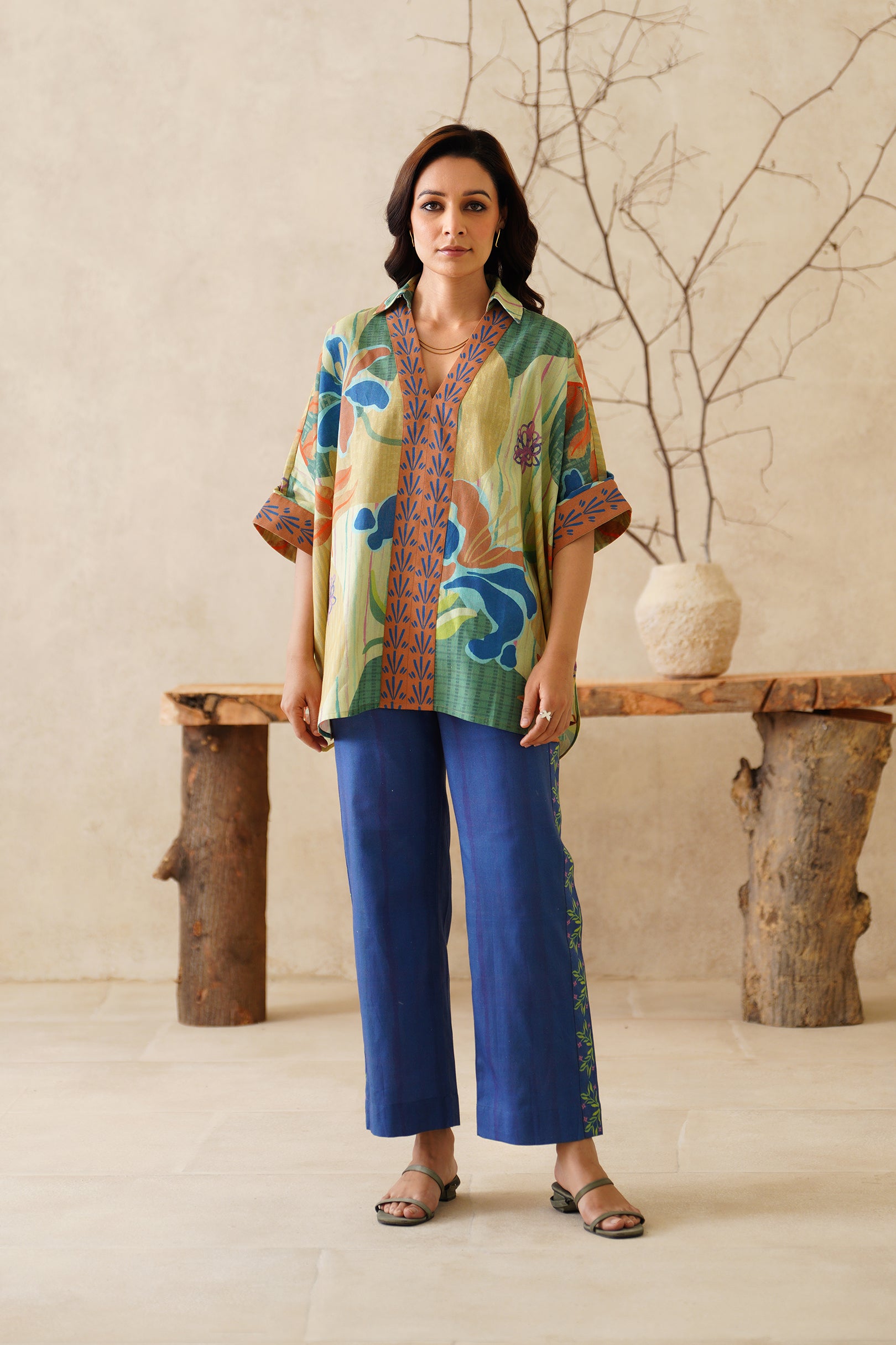 Aangan Flex Cotton Printed Matching Set - Neetika Chopra
