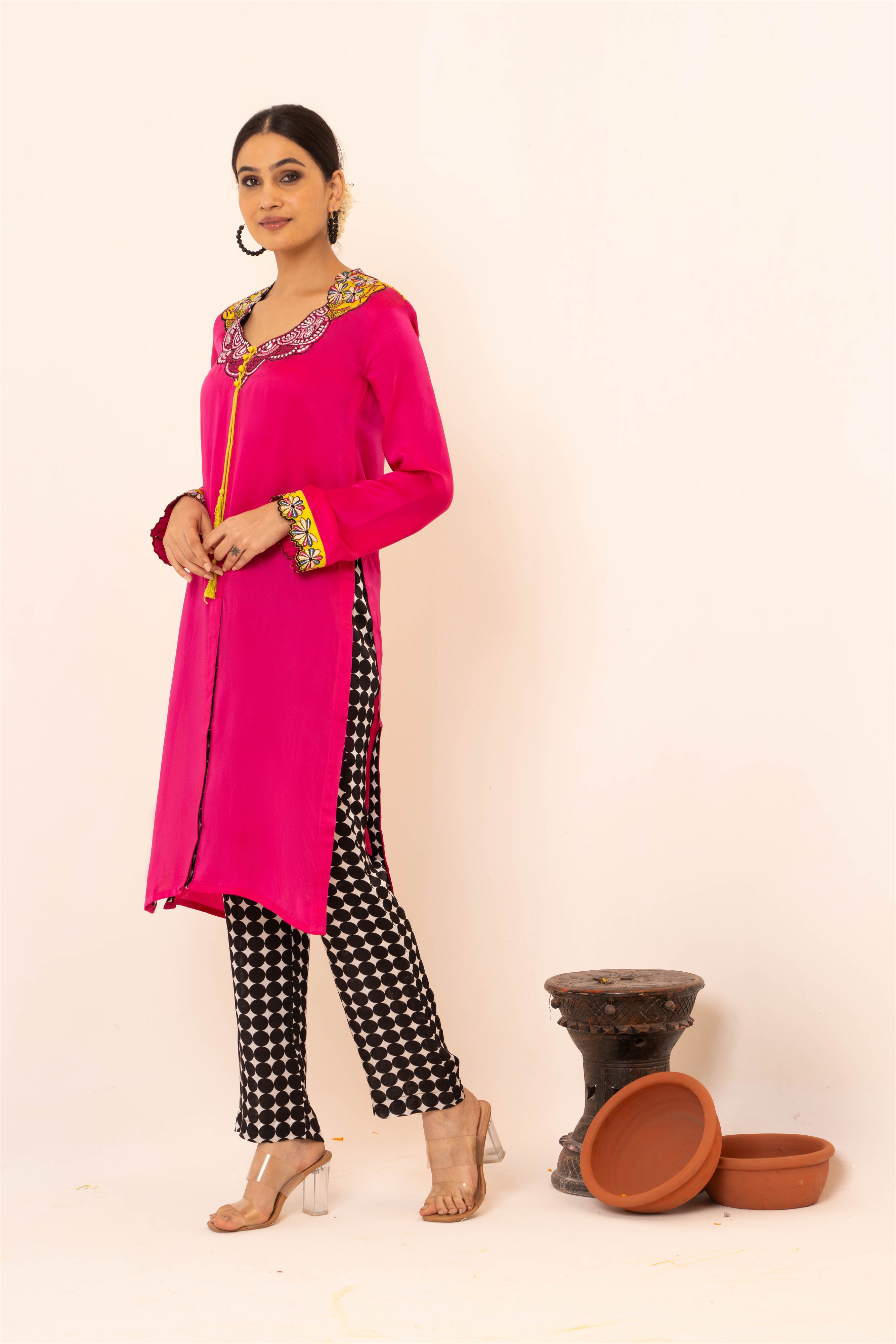 Adya Satin Co-ord Set - Neetika Chopra