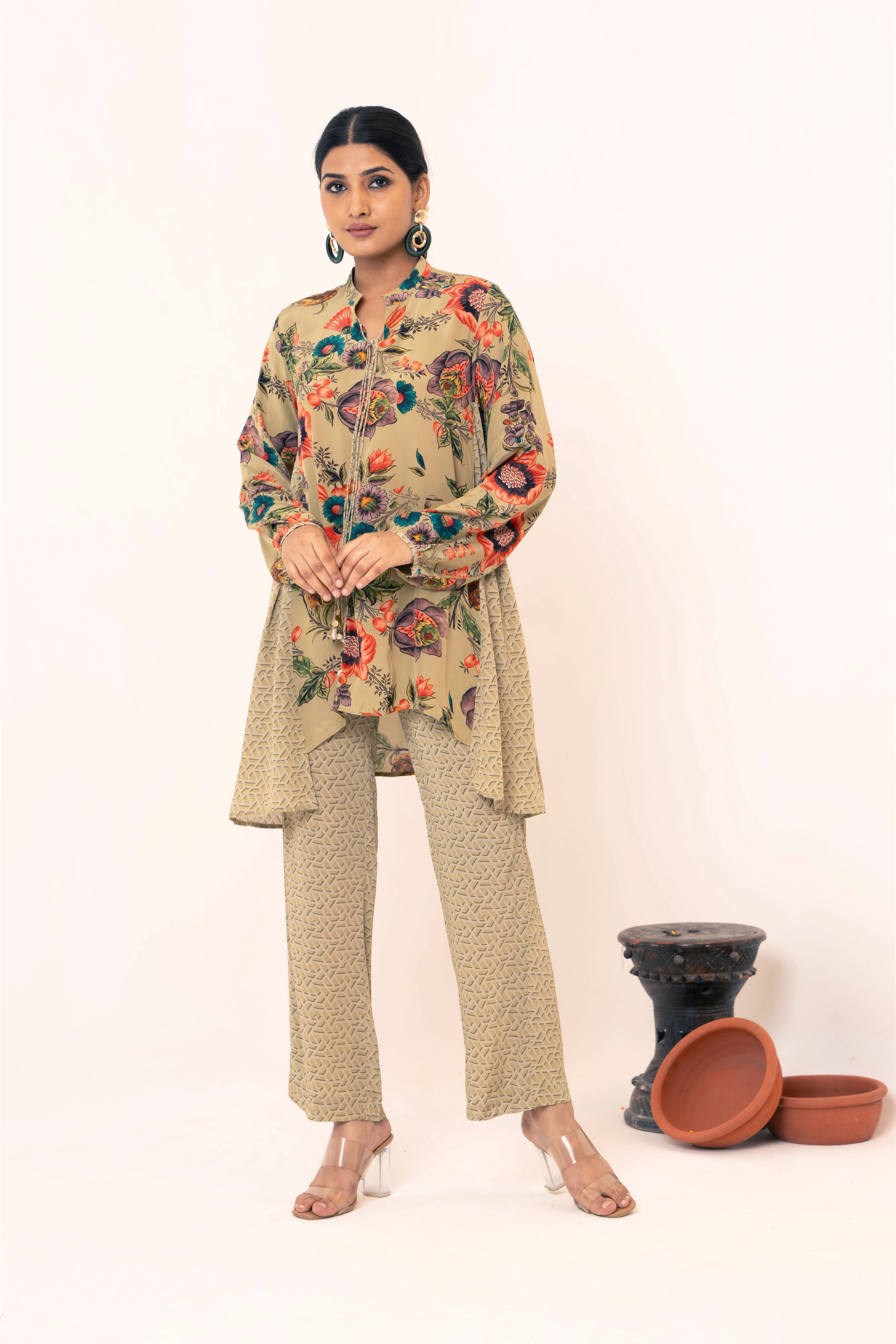 Ameera Crepe Co-ord Set - Neetika Chopra