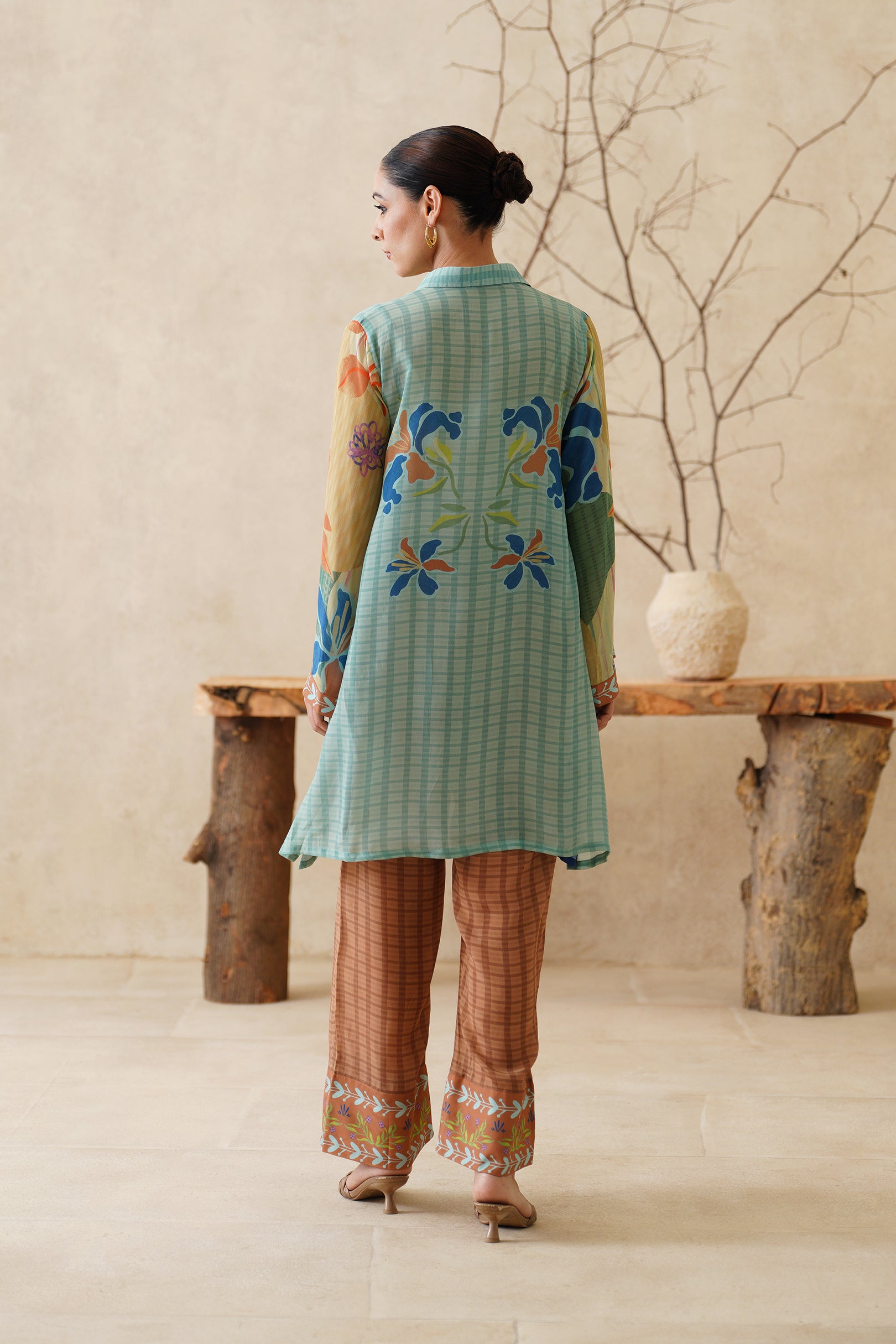 Elaya Crepe Printed Matching Set - Neetika Chopra