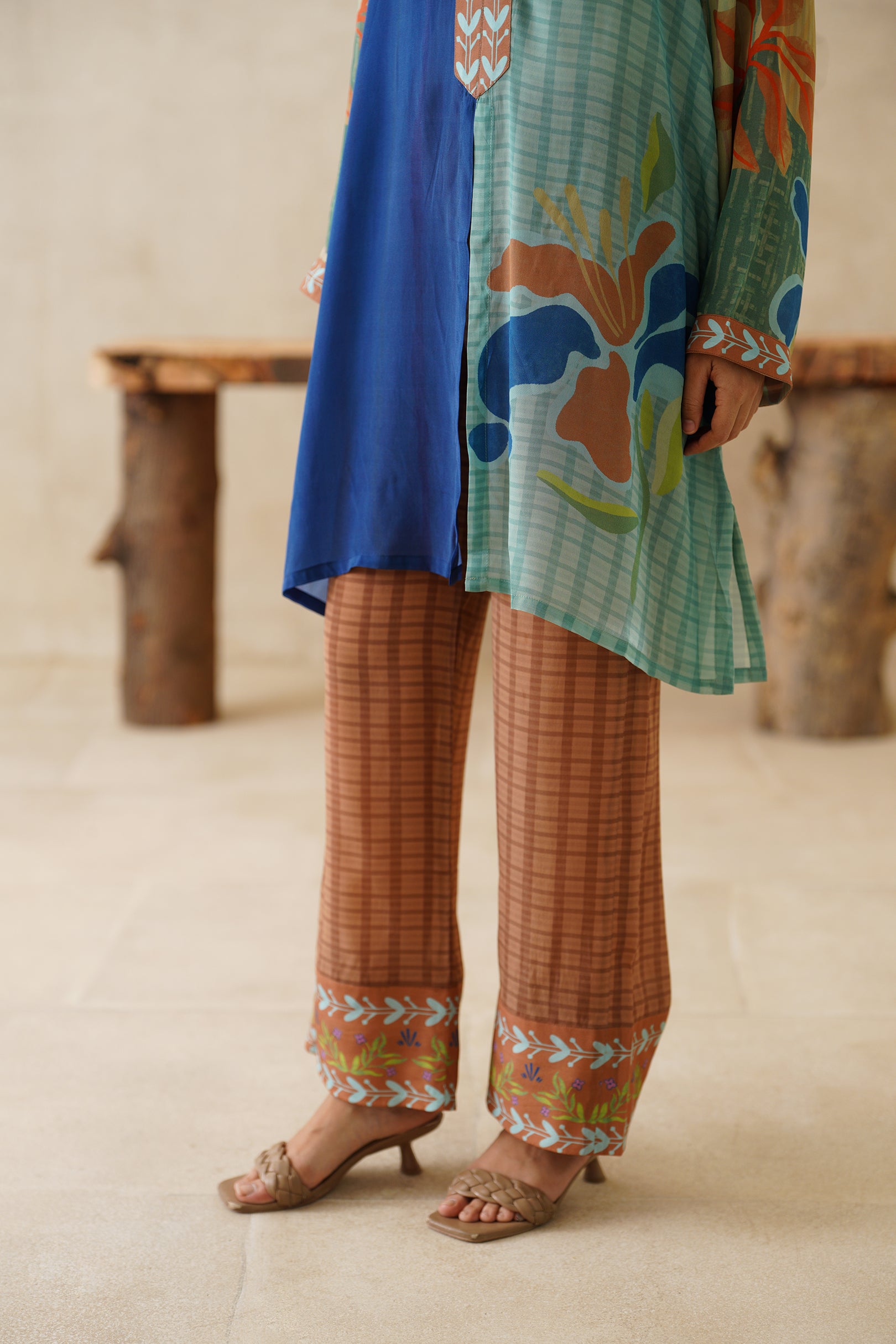Elaya Crepe Printed Matching Set - Neetika Chopra