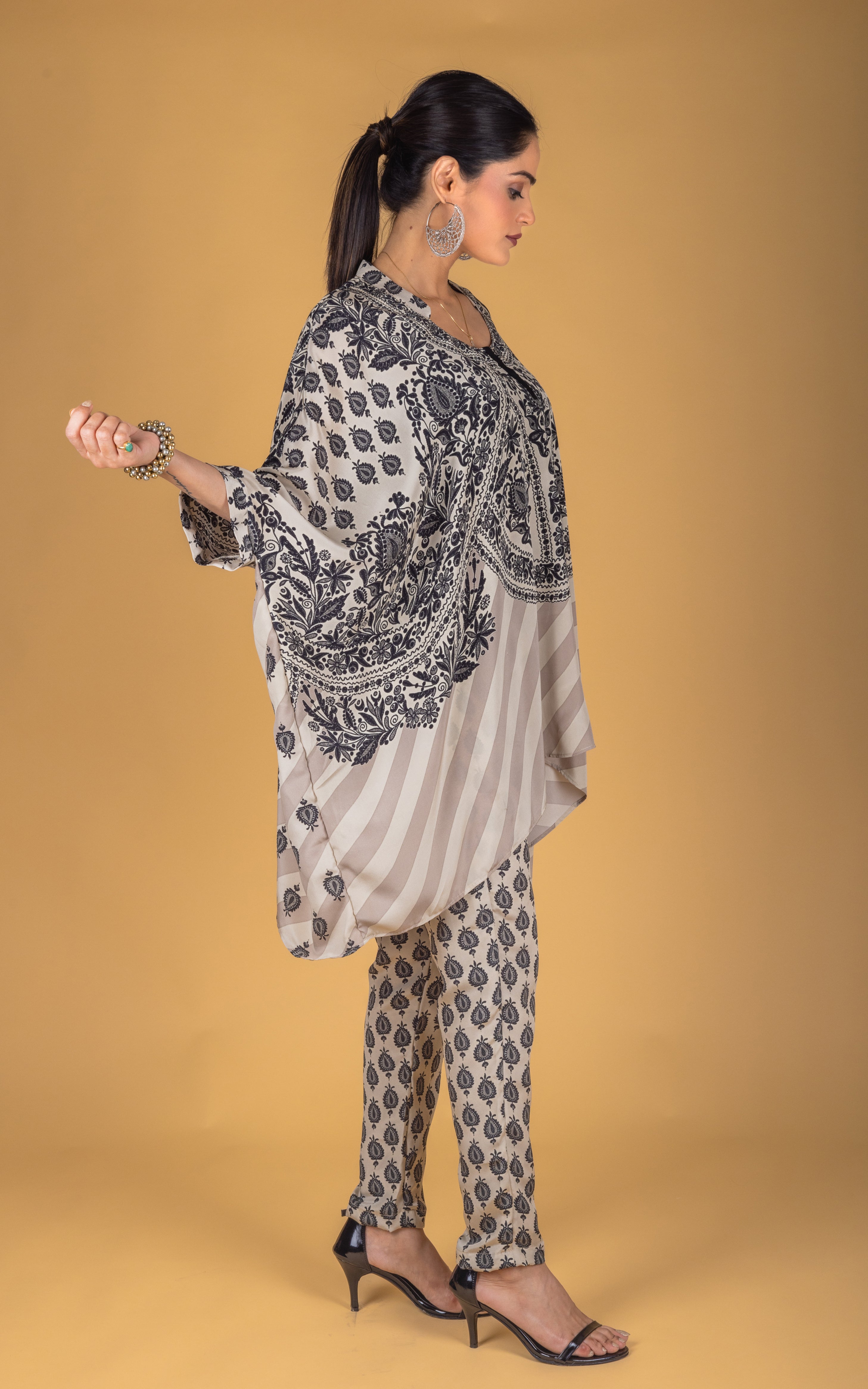 Farah Crepe Co-ord Set - Neetika Chopra