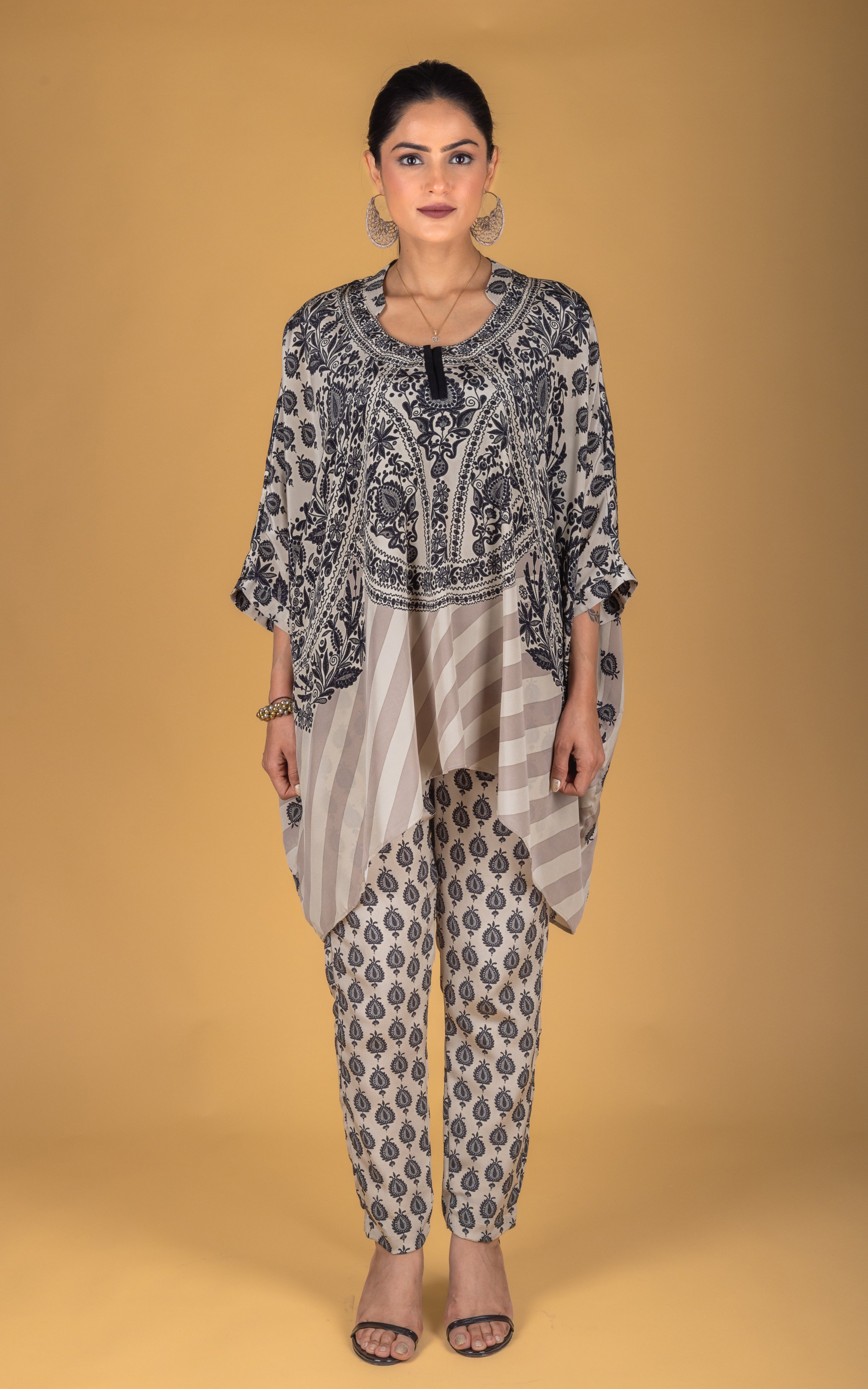 Farah Crepe Co-ord Set - Neetika Chopra
