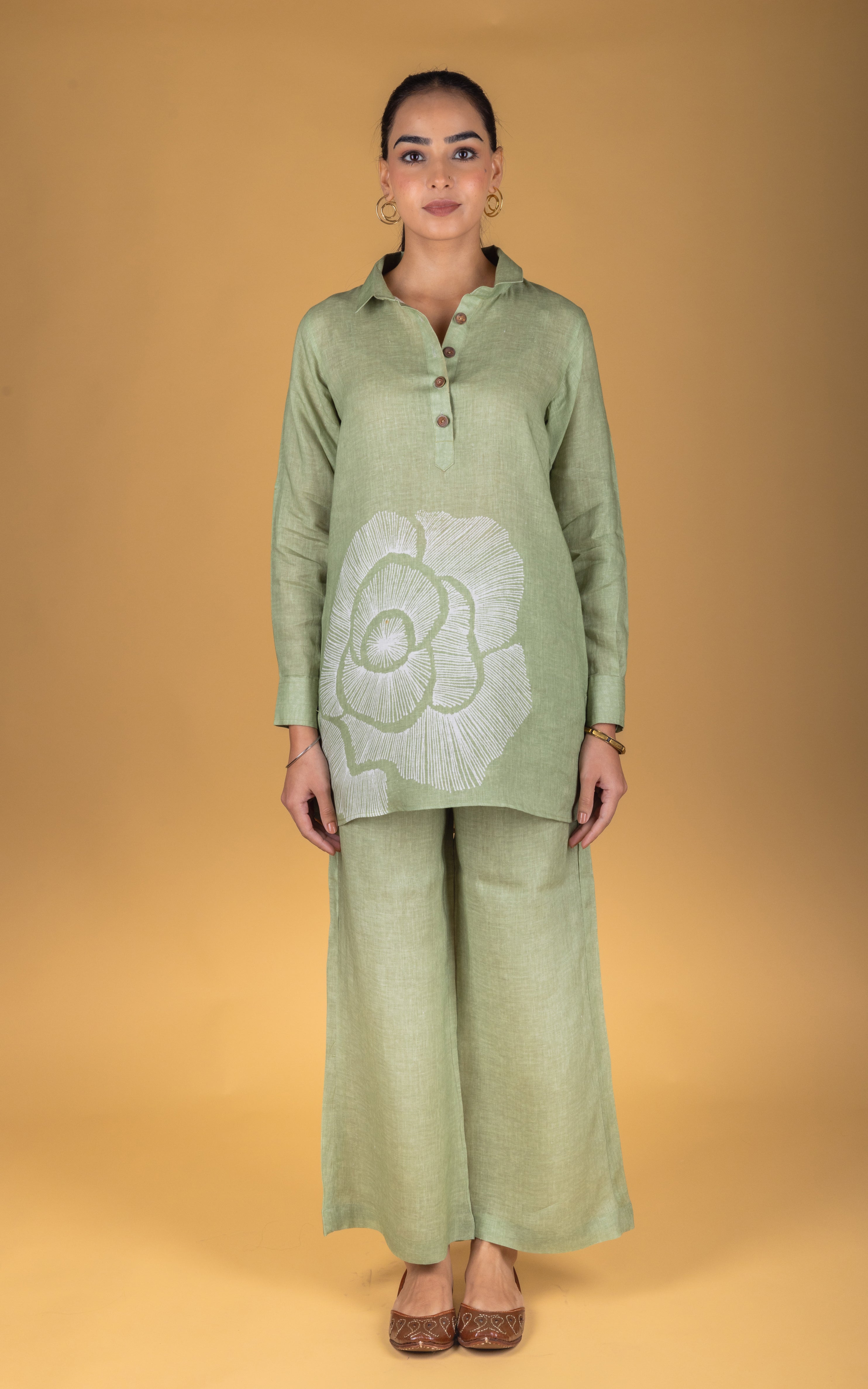 Meher Afreen Pure Linen Co-ord Set - Neetika Chopra