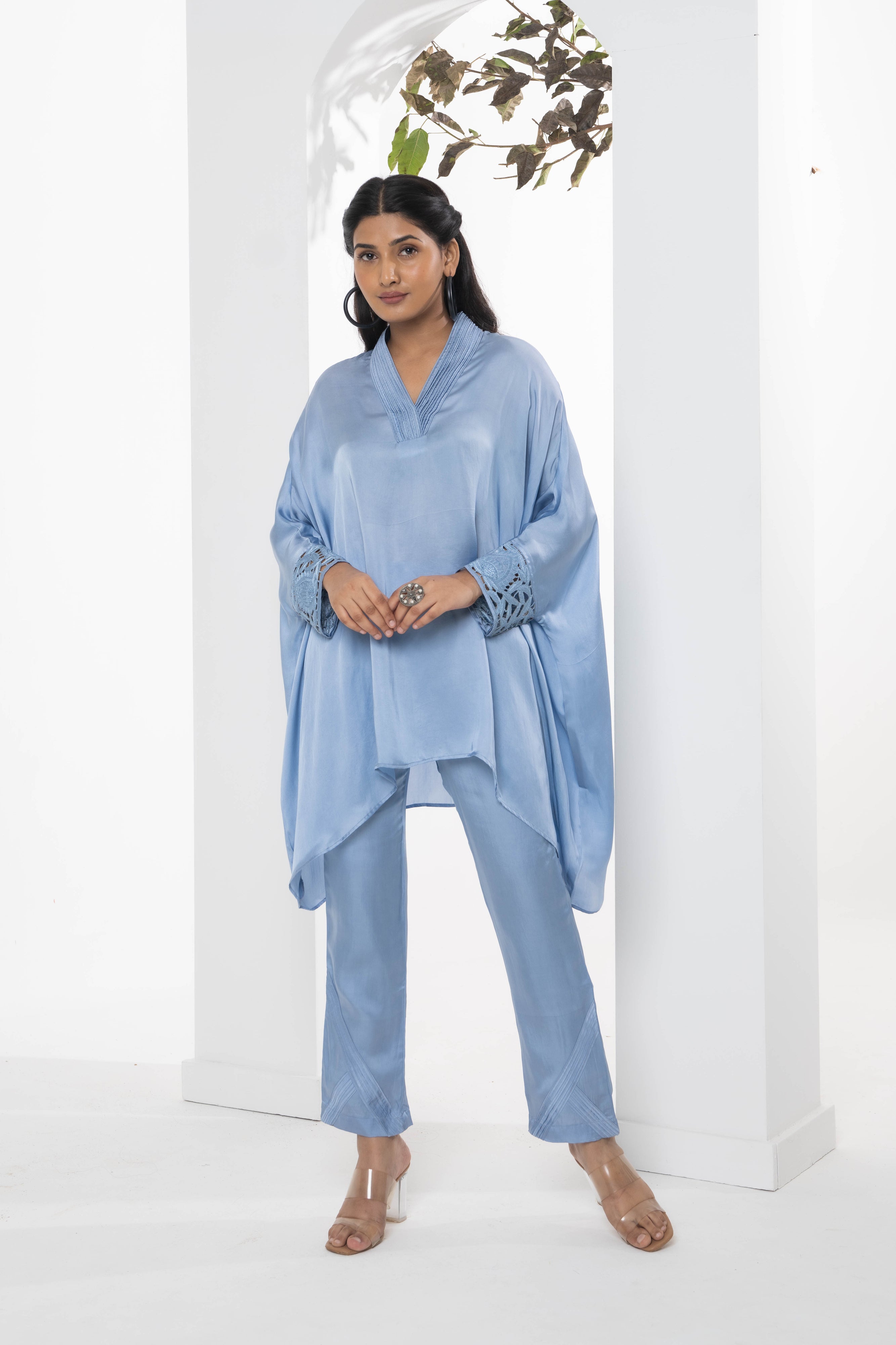 Roha Satin Co-ord Set - Neetika Chopra