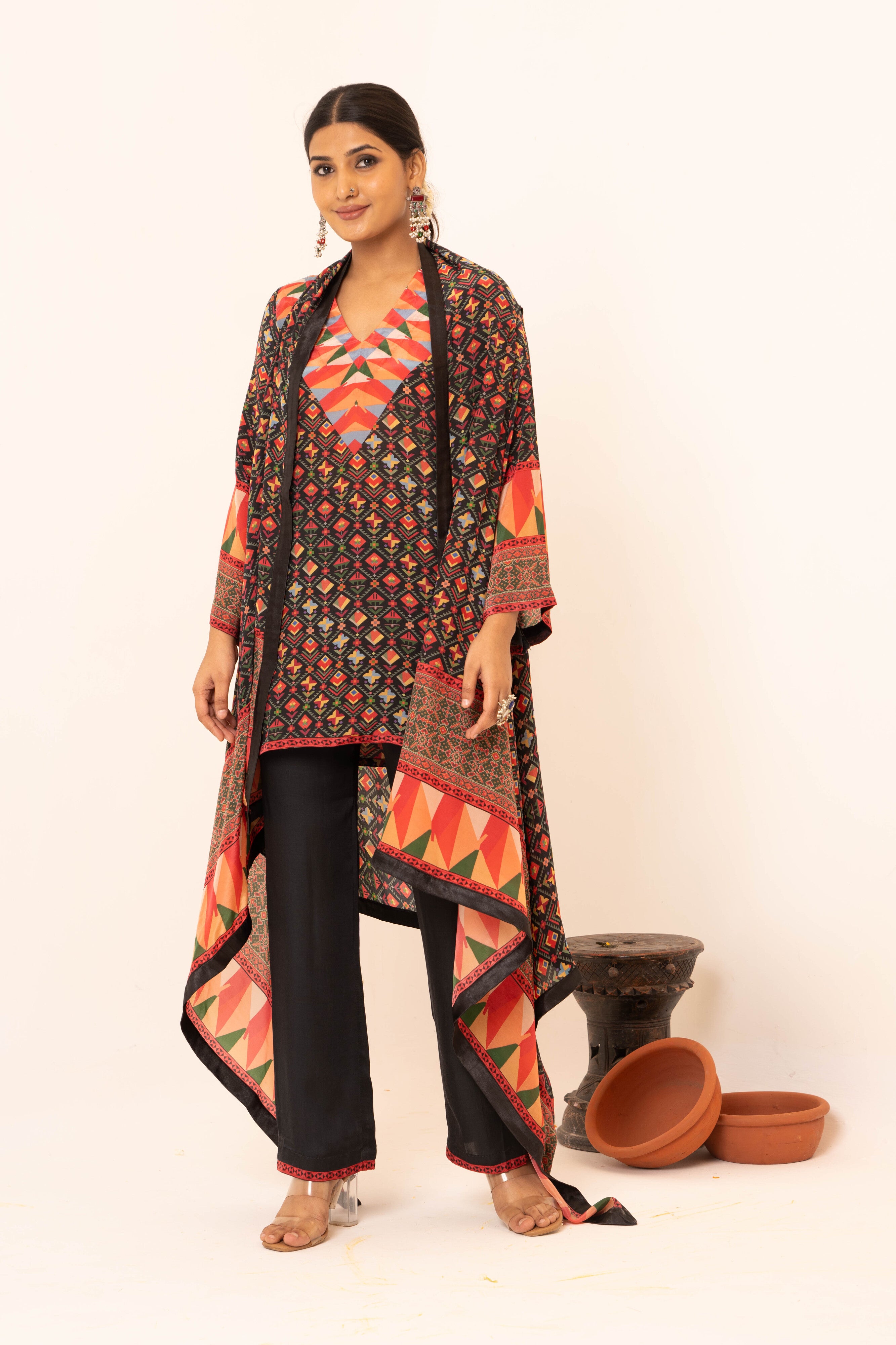 Sakhi Crepe Co-ord Set - Neetika Chopra