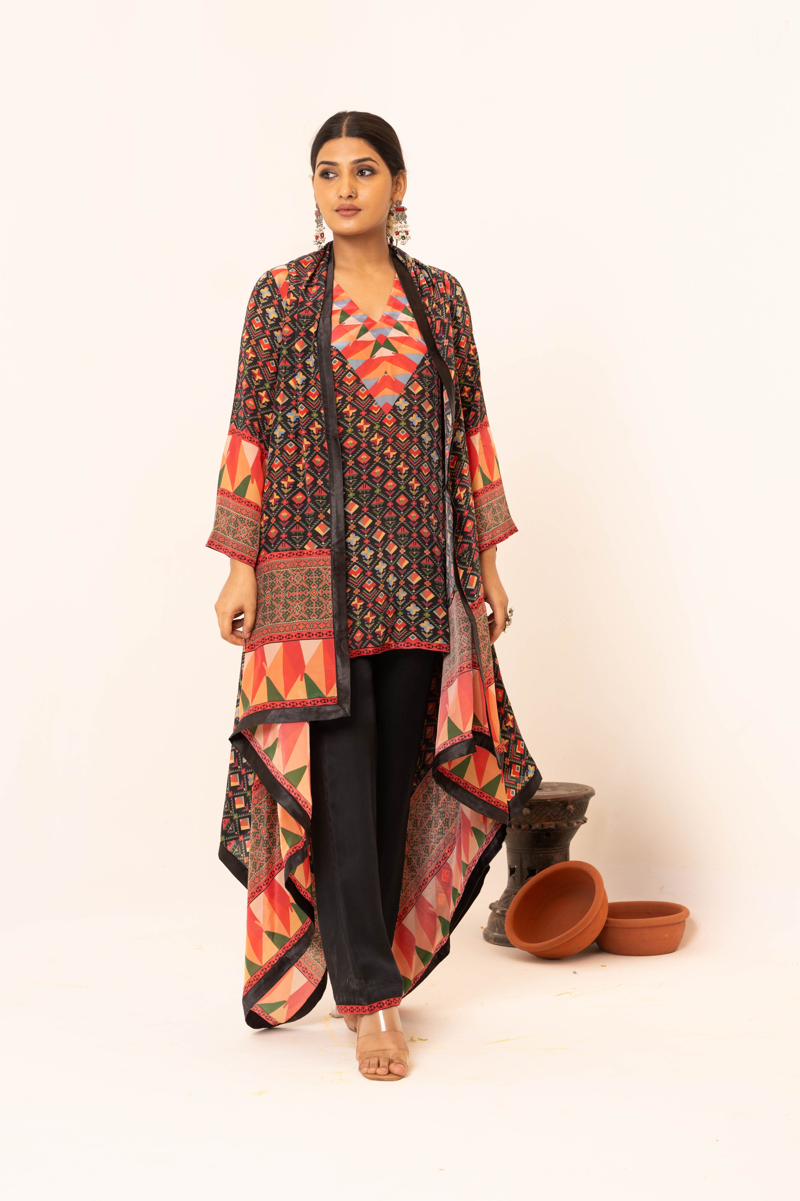 Sakhi Crepe Co-ord Set - Neetika Chopra