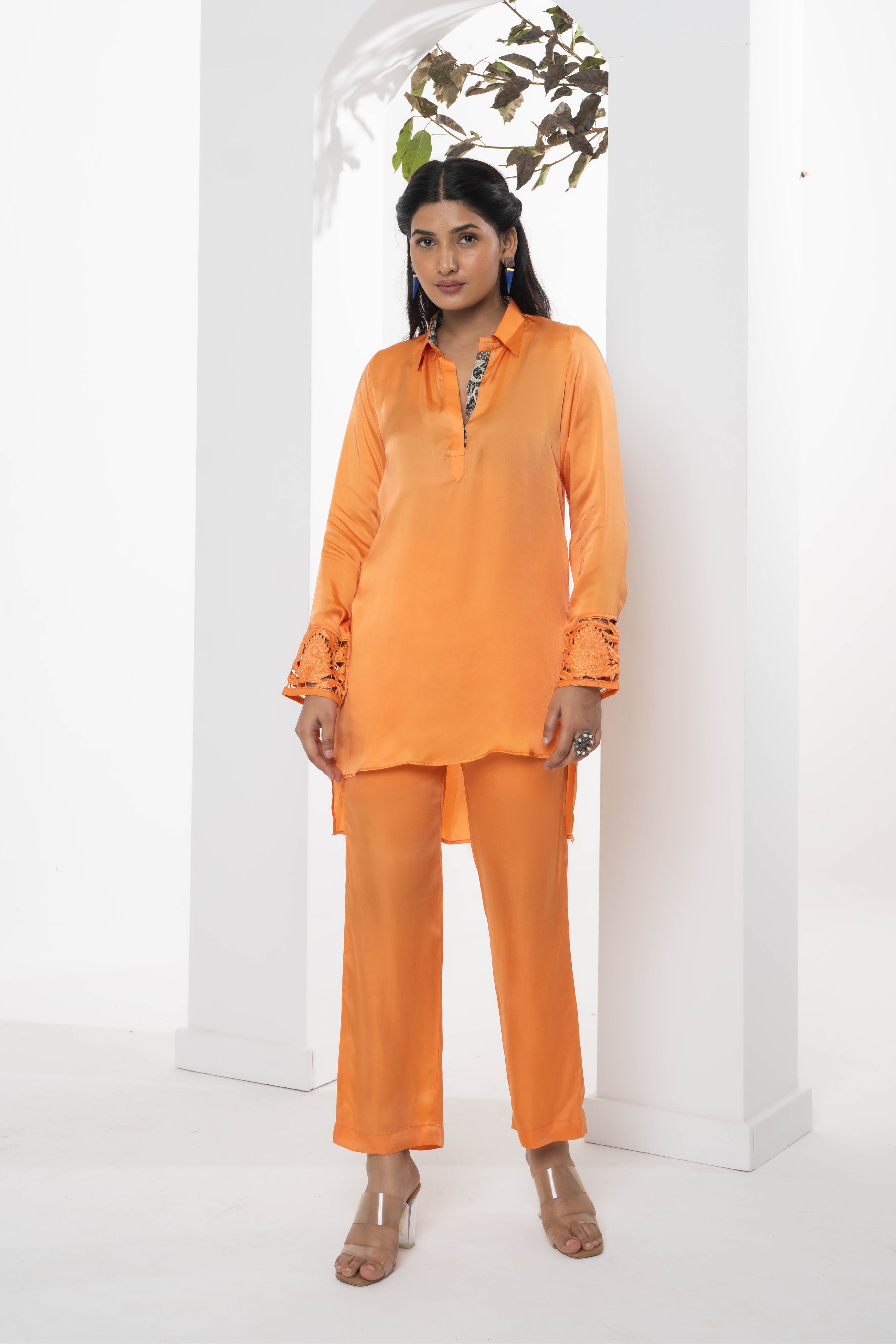 Siya Satin Co-ord Set - Neetika Chopra