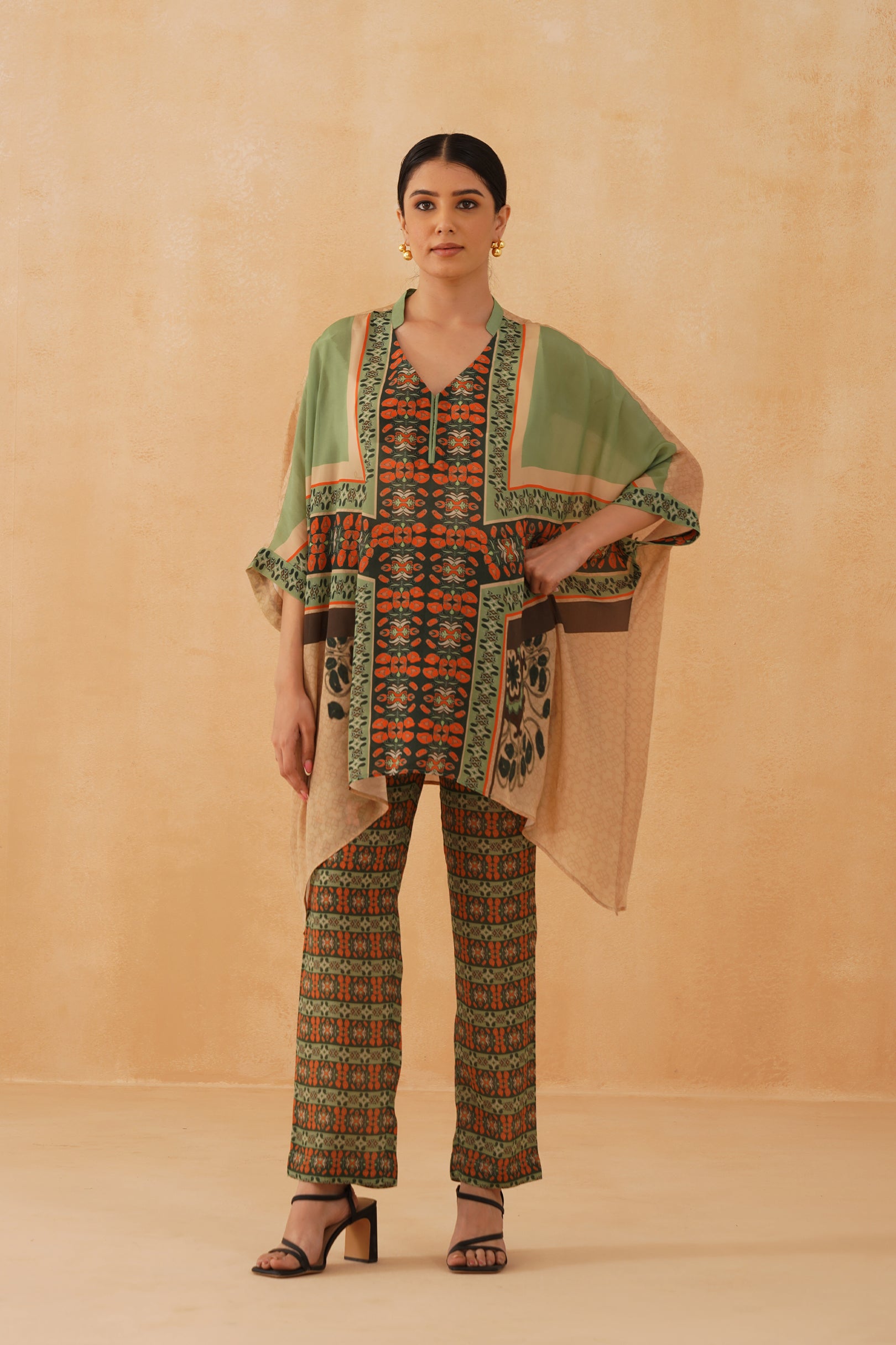 Syra Crepe Matching Set - Neetika Chopra