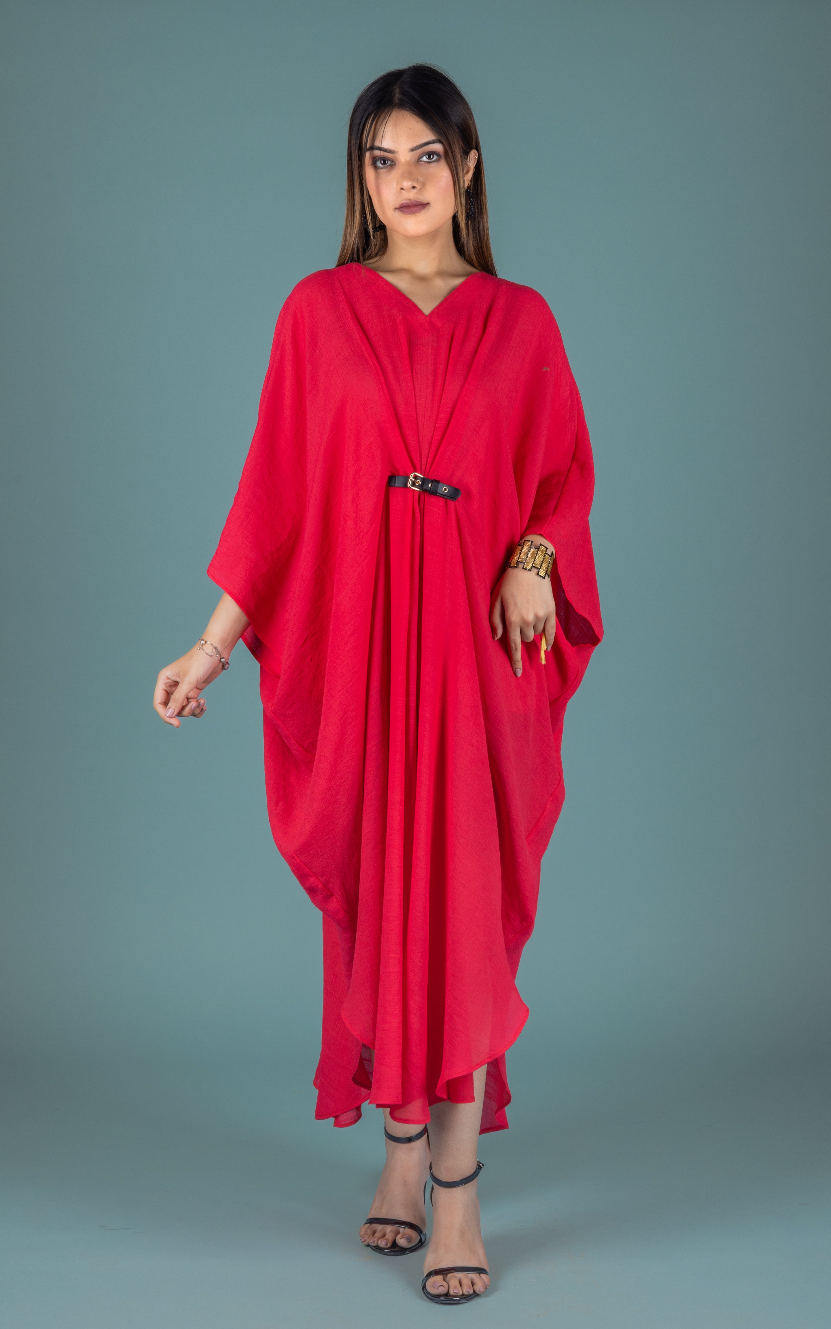 Hot Coral Dress