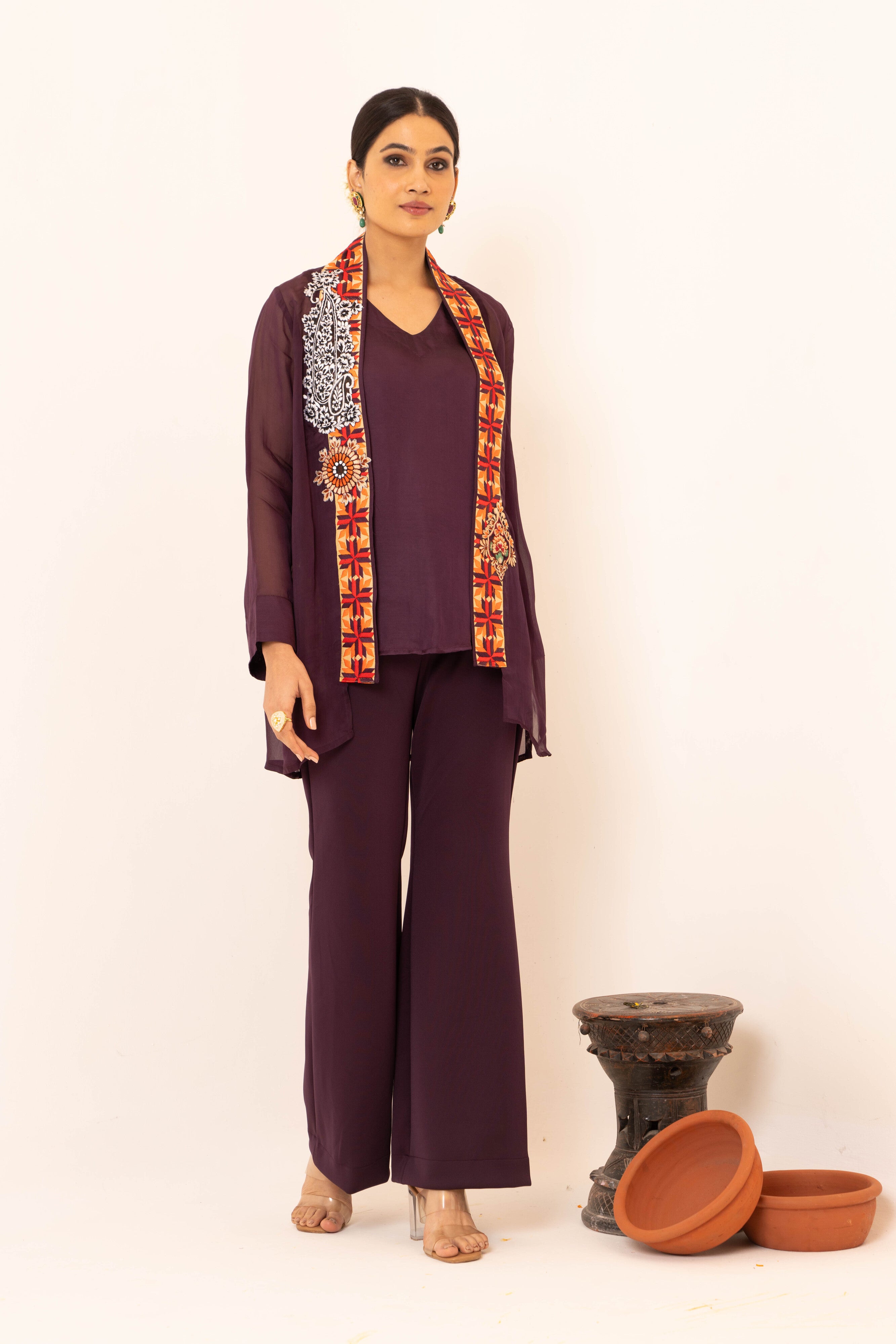 Ananya Embroidered Co-ord Set - Neetika Chopra