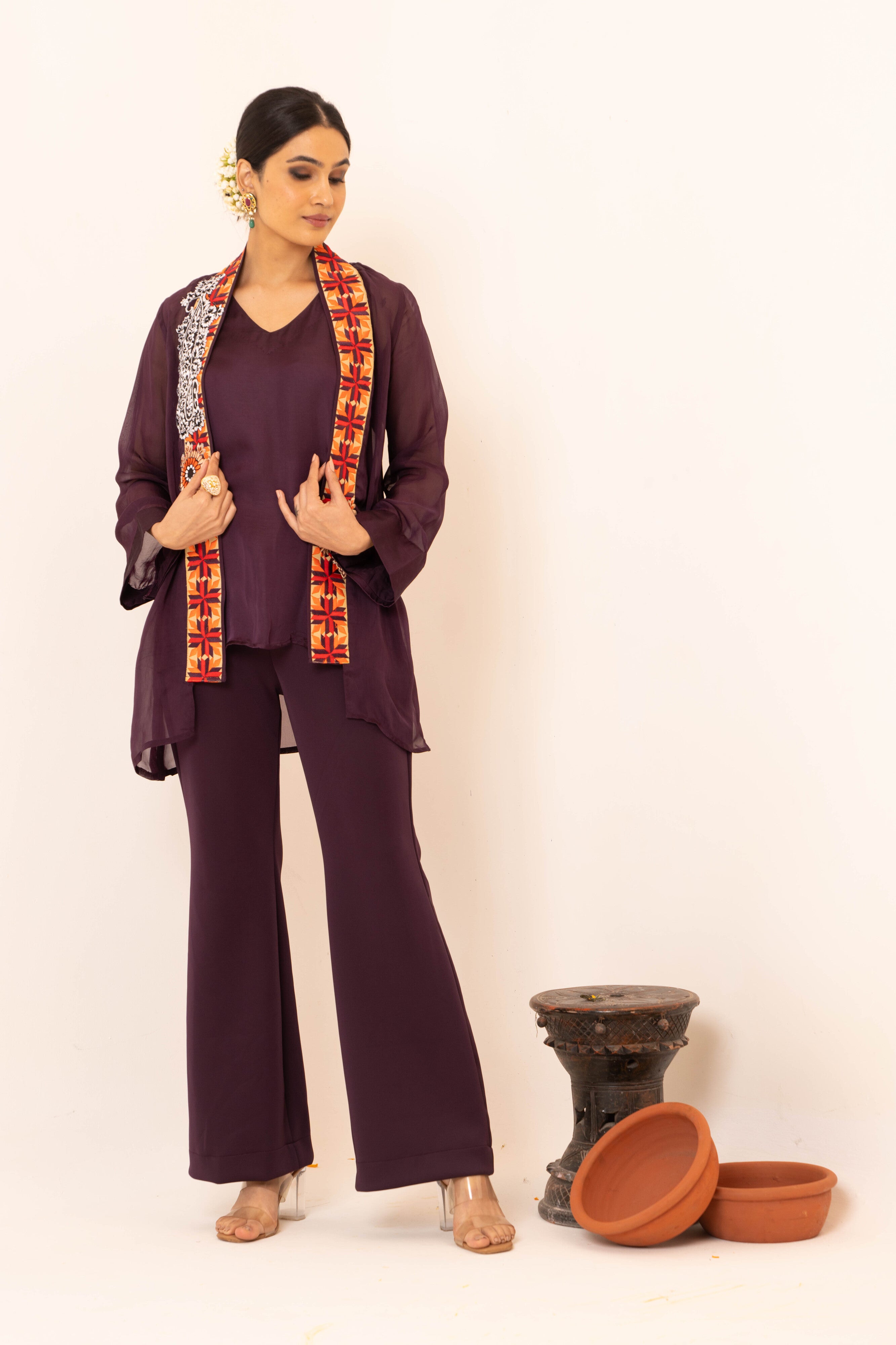 Ananya Embroidered Co-ord Set - Neetika Chopra