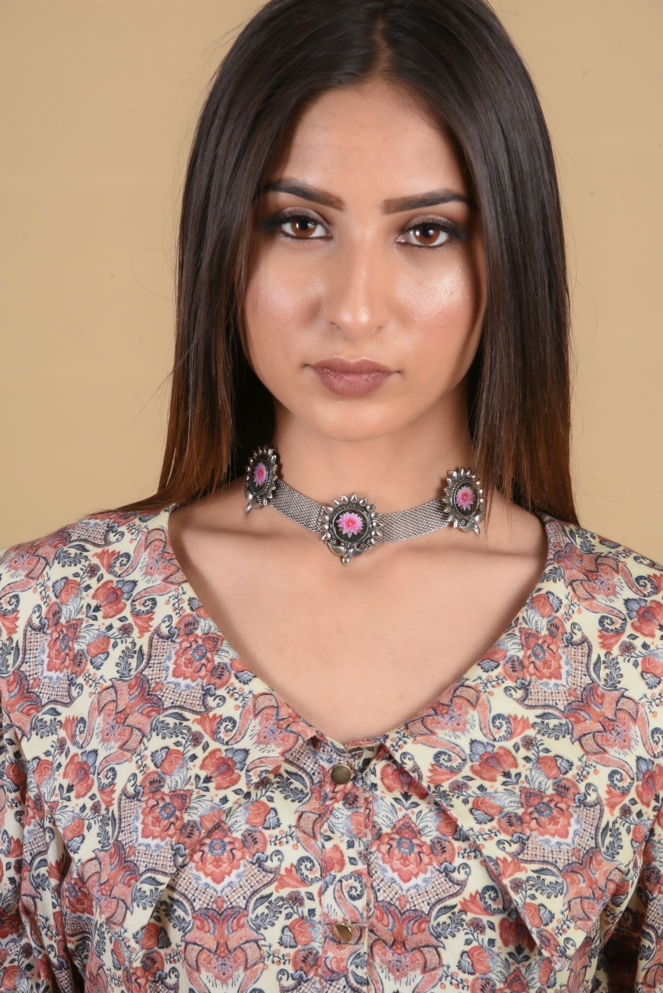 Platter Collar Co-ord Set - Neetika Chopra
