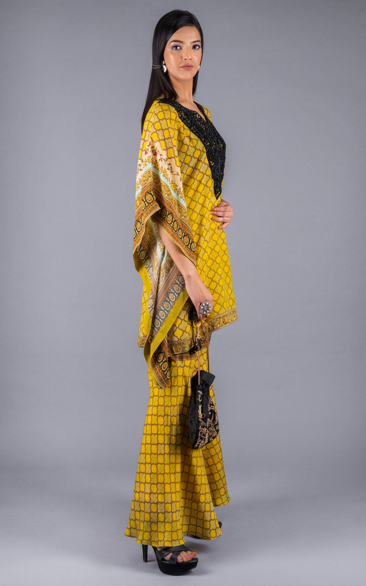 Afreen Hand Embroidered Sharara Set - Neetika Chopra