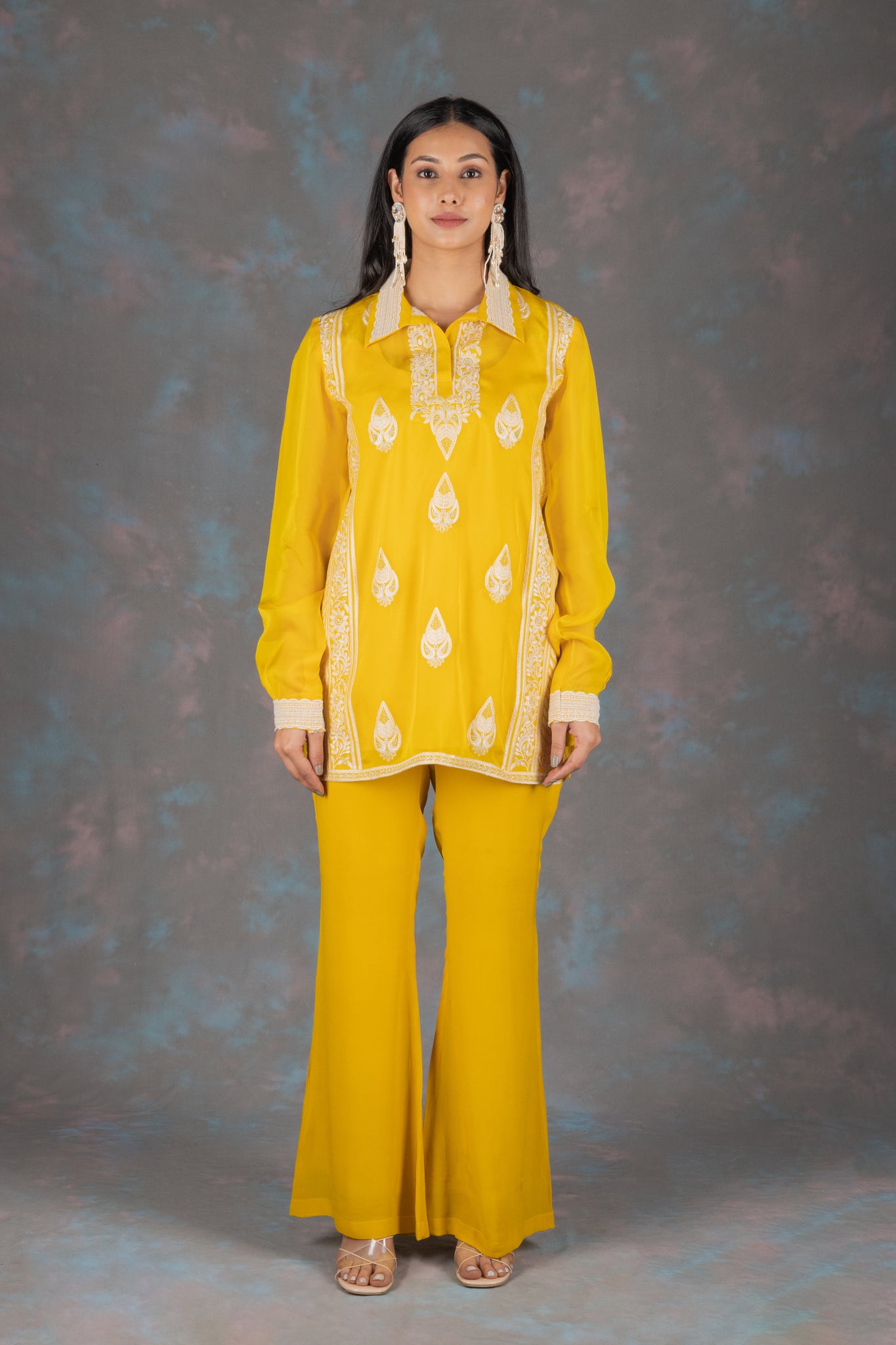 Daiquiri Embroidered Co-ord Set - Neetika Chopra