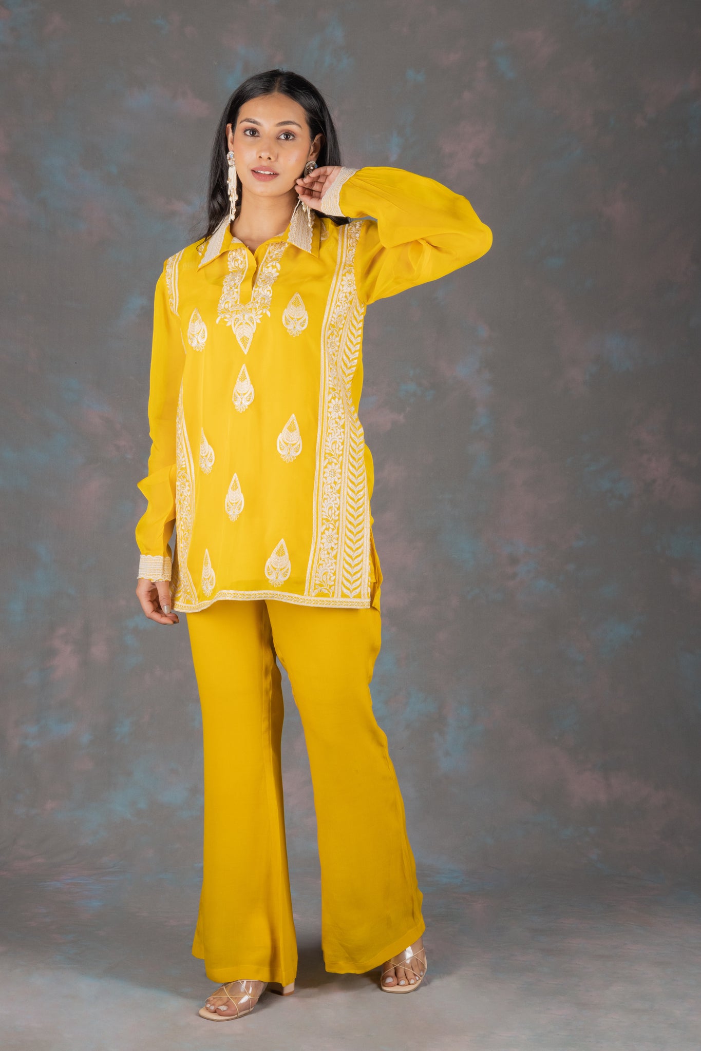 Daiquiri Embroidered Co-ord Set - Neetika Chopra