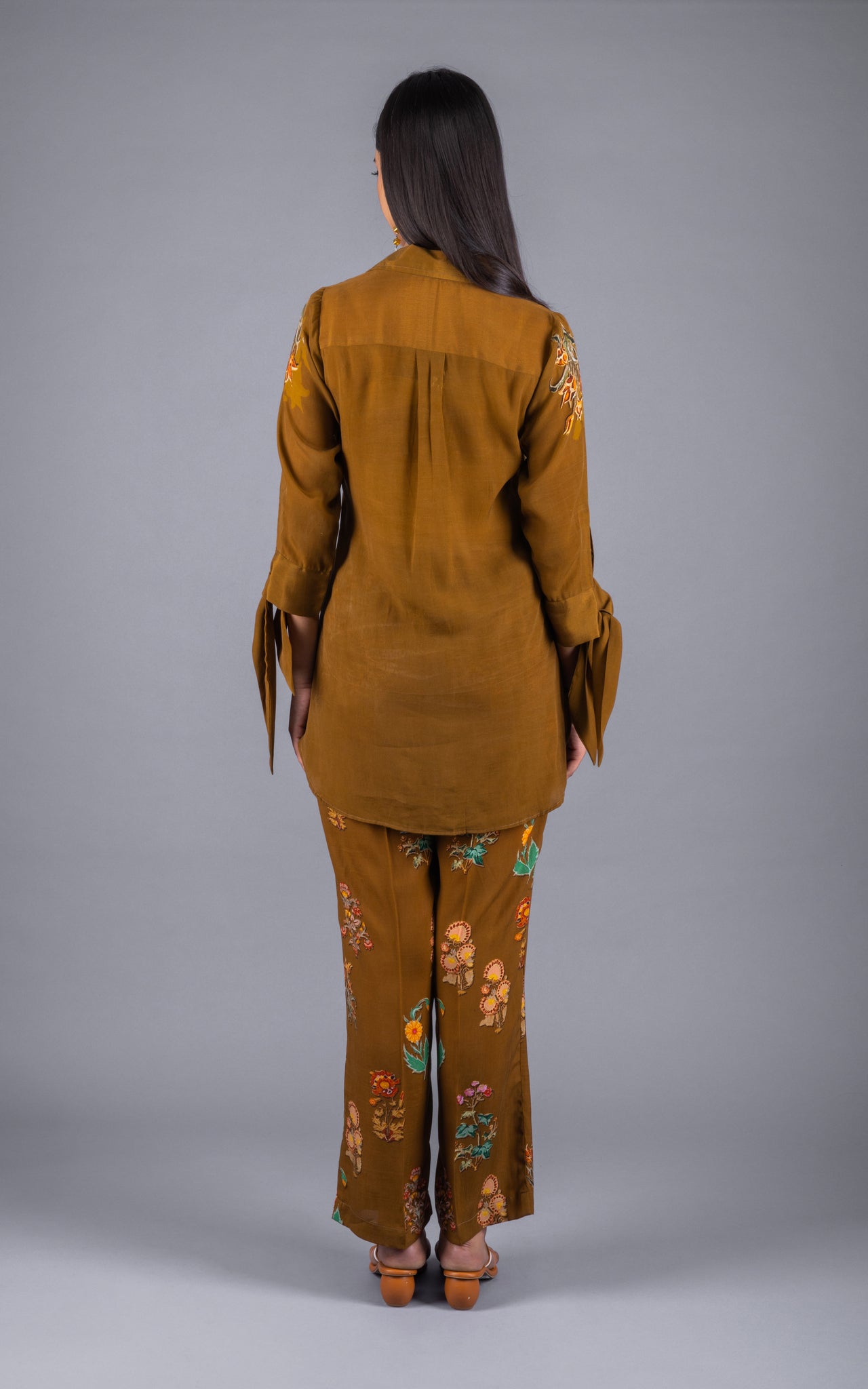 Dijon Crepe Co-ord Set - Neetika Chopra