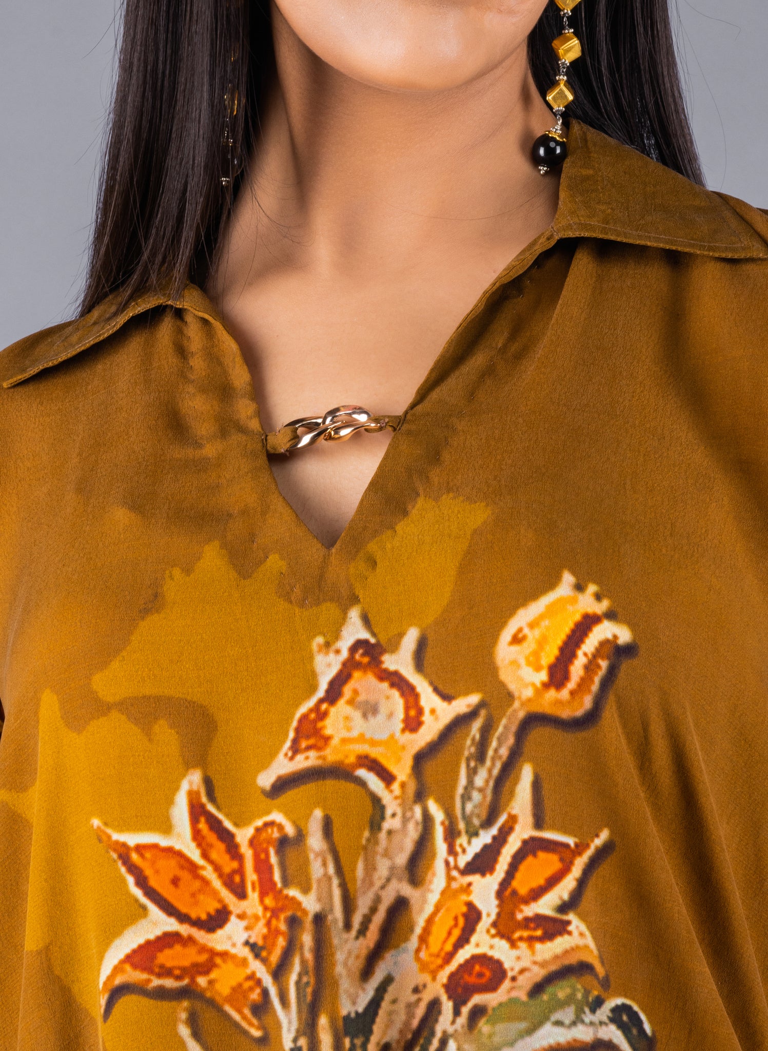 Dijon Crepe Co-ord Set - Neetika Chopra