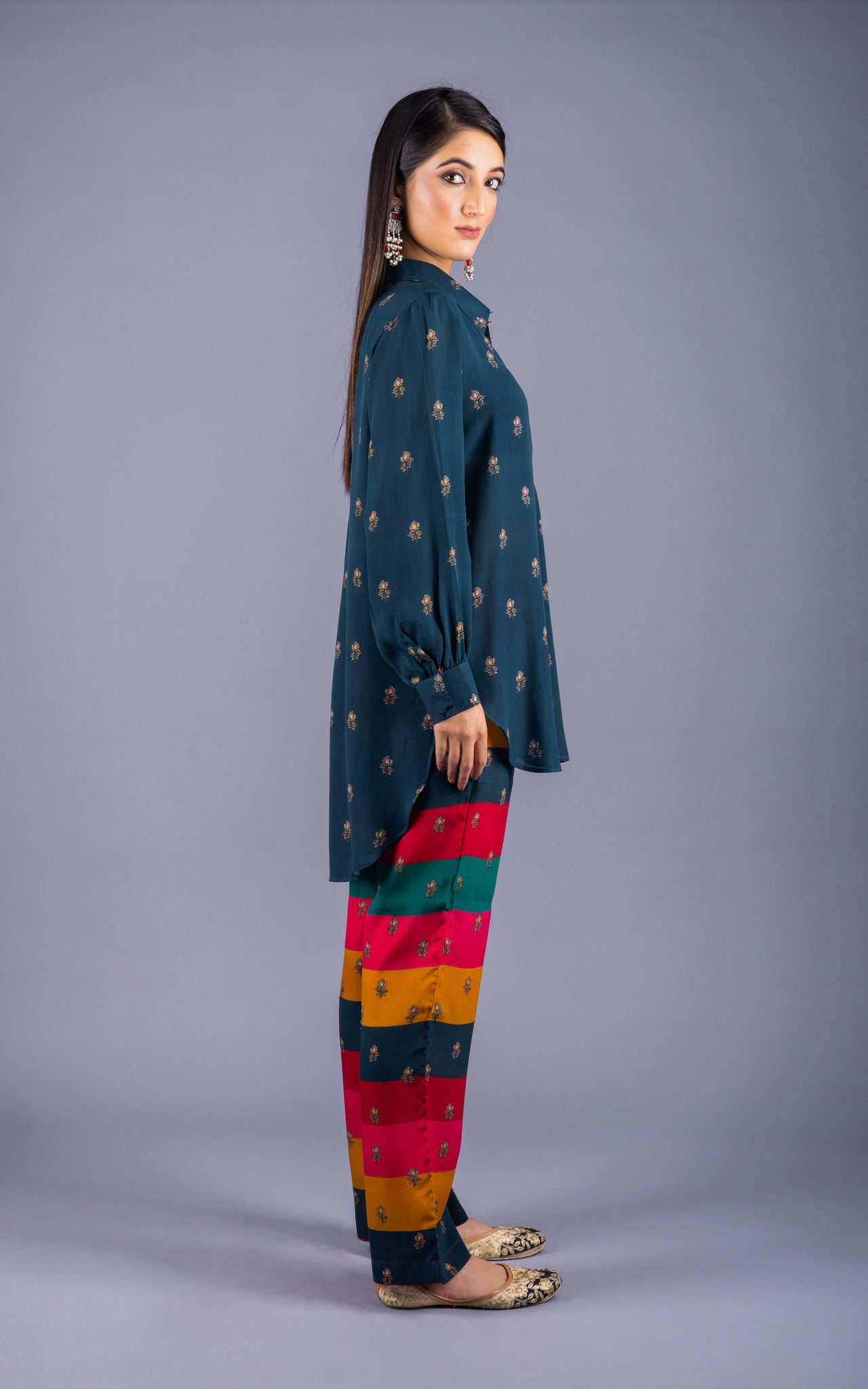 Irum Crepe Co-ord Set - Neetika Chopra