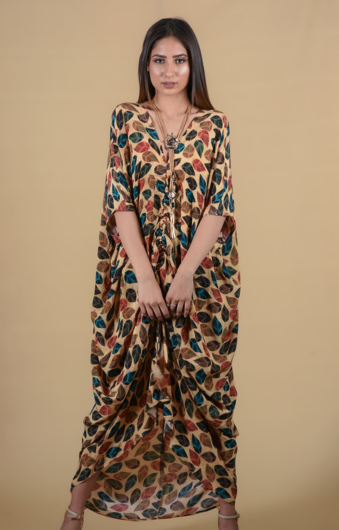 Tropical Crepe Dress - Neetika Chopra