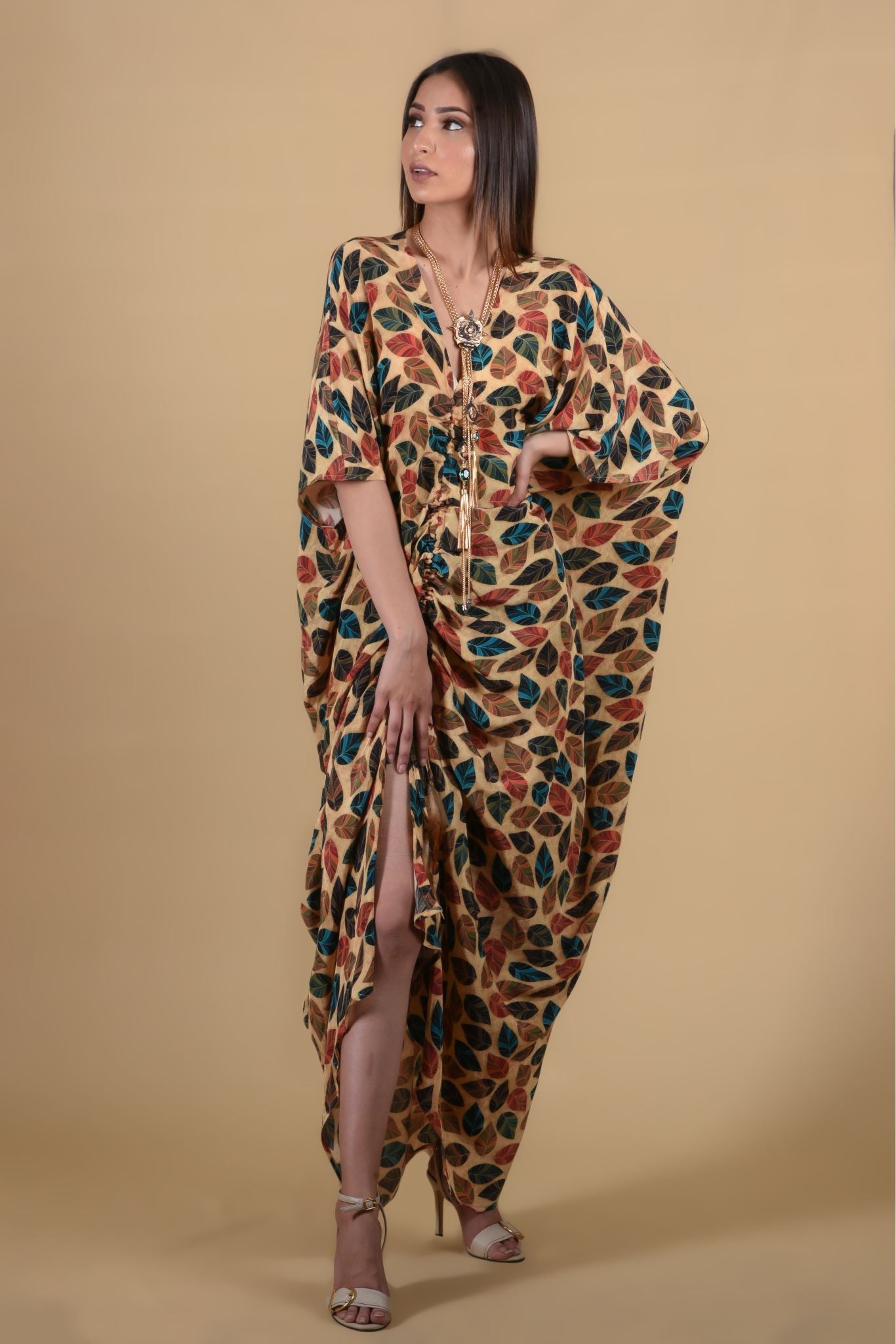 Tropical Crepe Dress - Neetika Chopra